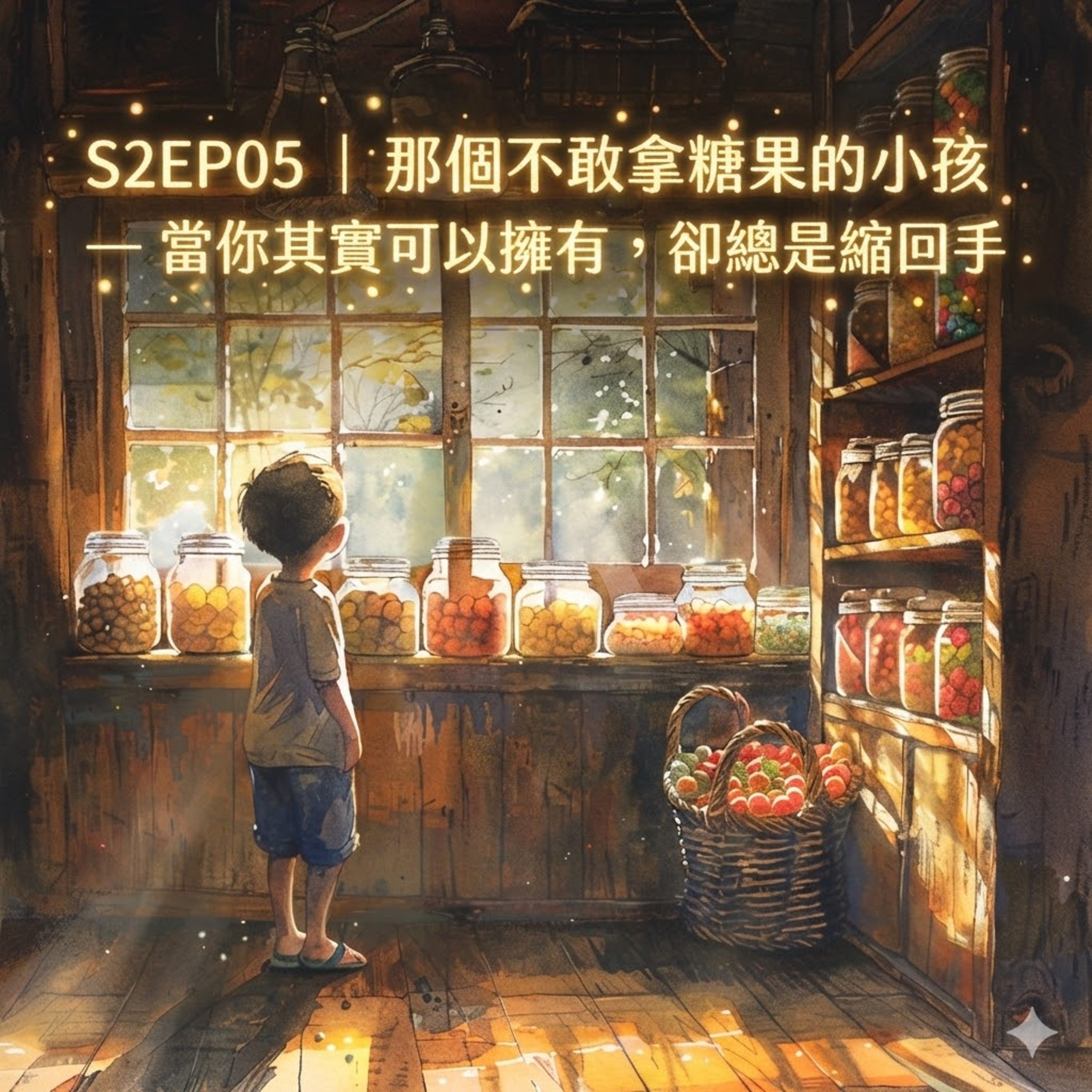 S2EP05 ｜【隱喻故事】那個不敢拿糖果的小孩 — 當你其實可以擁有，卻總是縮回手