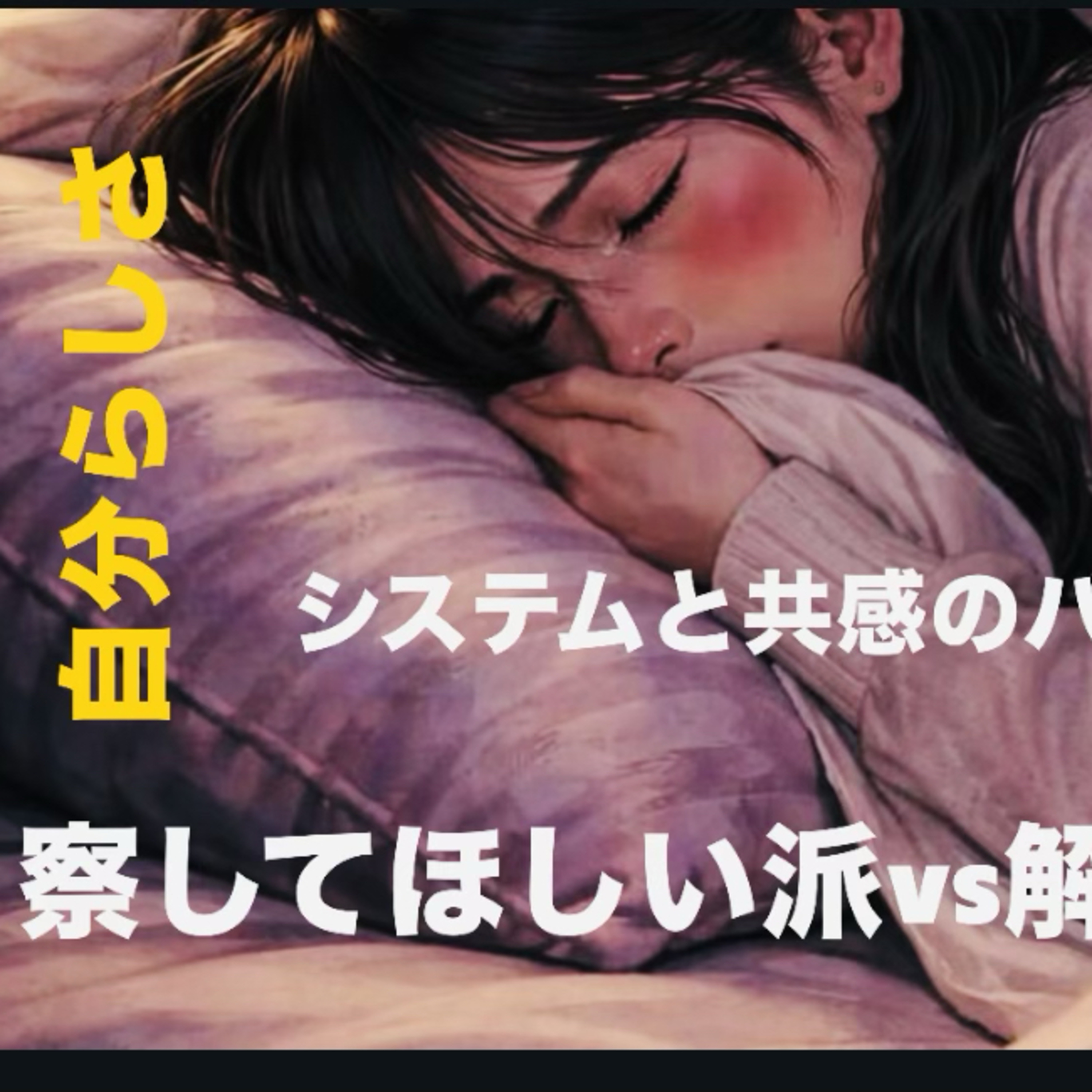 「『自分らしさ』の正体：システムと共感のバランス学」察してほしい派vs解決したい派 episode artwork