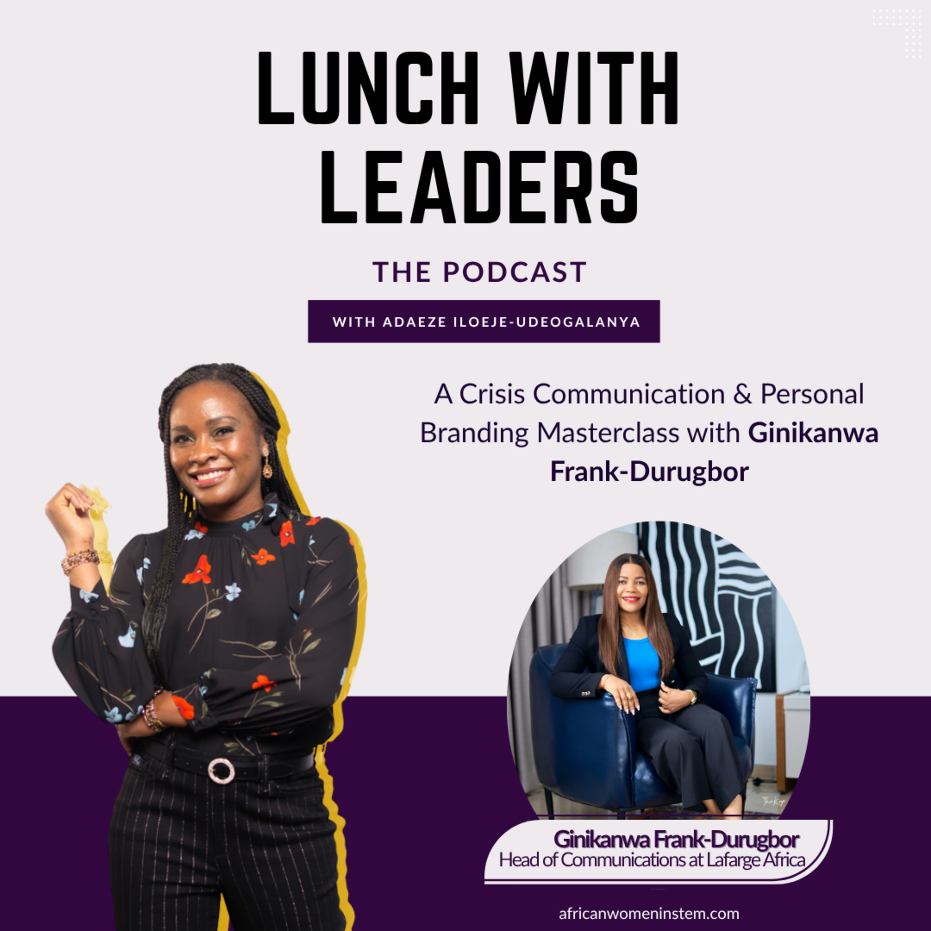 Ginikanwa Frank-Durugbor: A Crisis Communication & Personal Branding Masterclass - 033 episode artwork