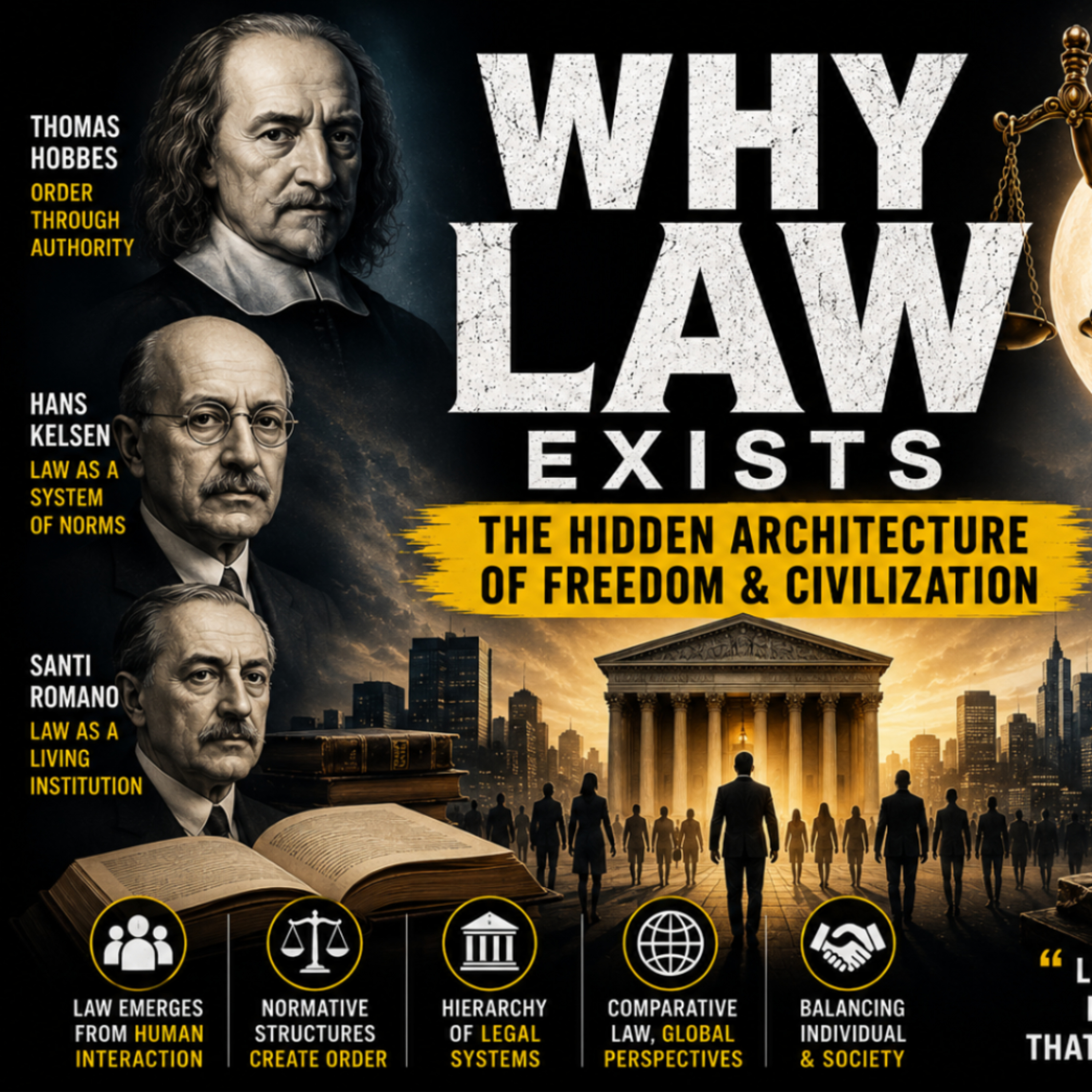 Why Law Exists: The Hidden Architecture of Freedom, Order & Civilization