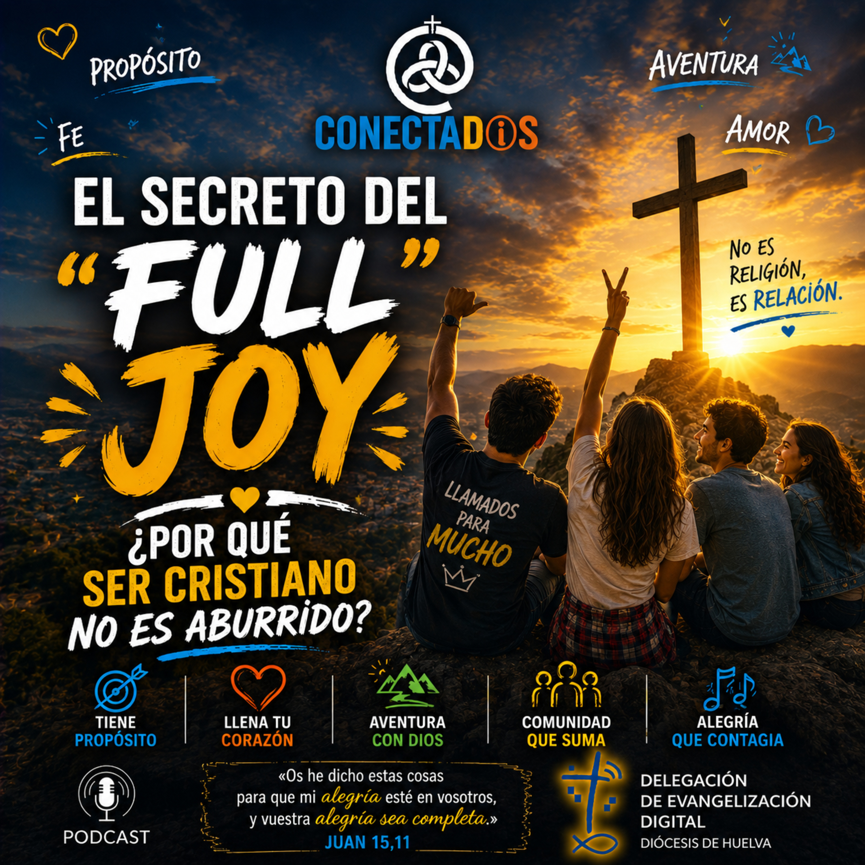 El secreto del "Full Joy": ¿Por qué ser cristiano no es aburrido? episode artwork