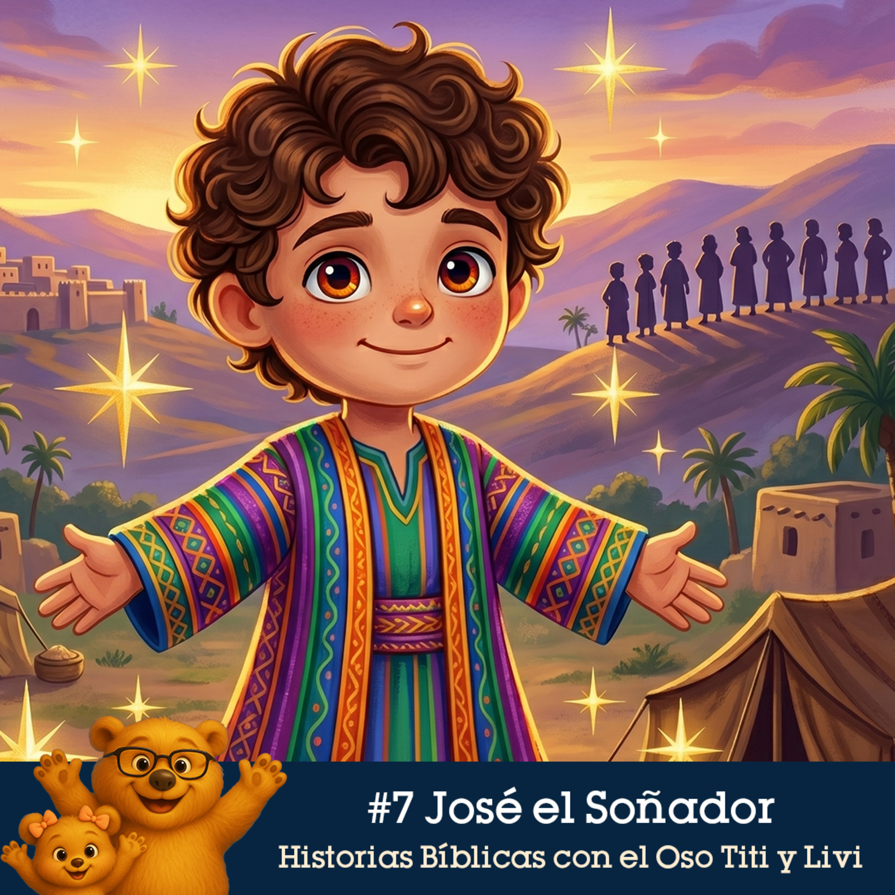 #7 José el Soñador: Una Historia Bíblica de Fe, Perdón y Esperanza con el Oso Titi y Livi episode artwork
