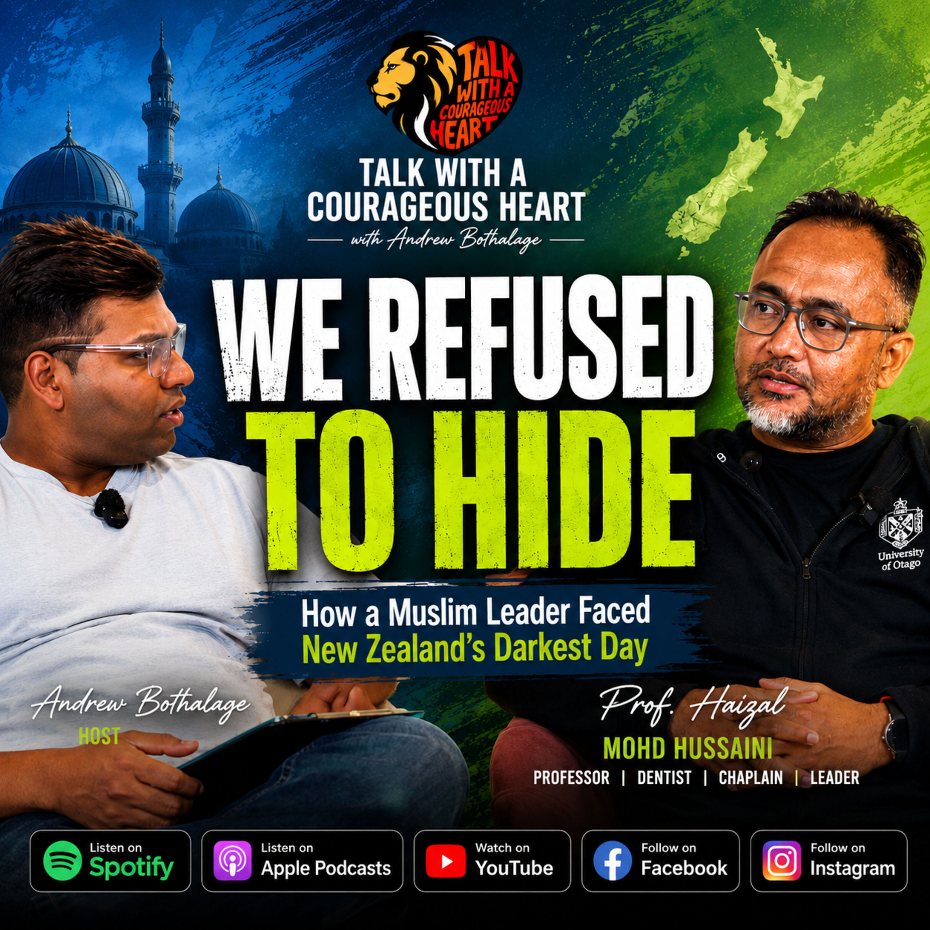 WE REFUSED TO HIDE | Prof. Haizal Hussaini episode artwork