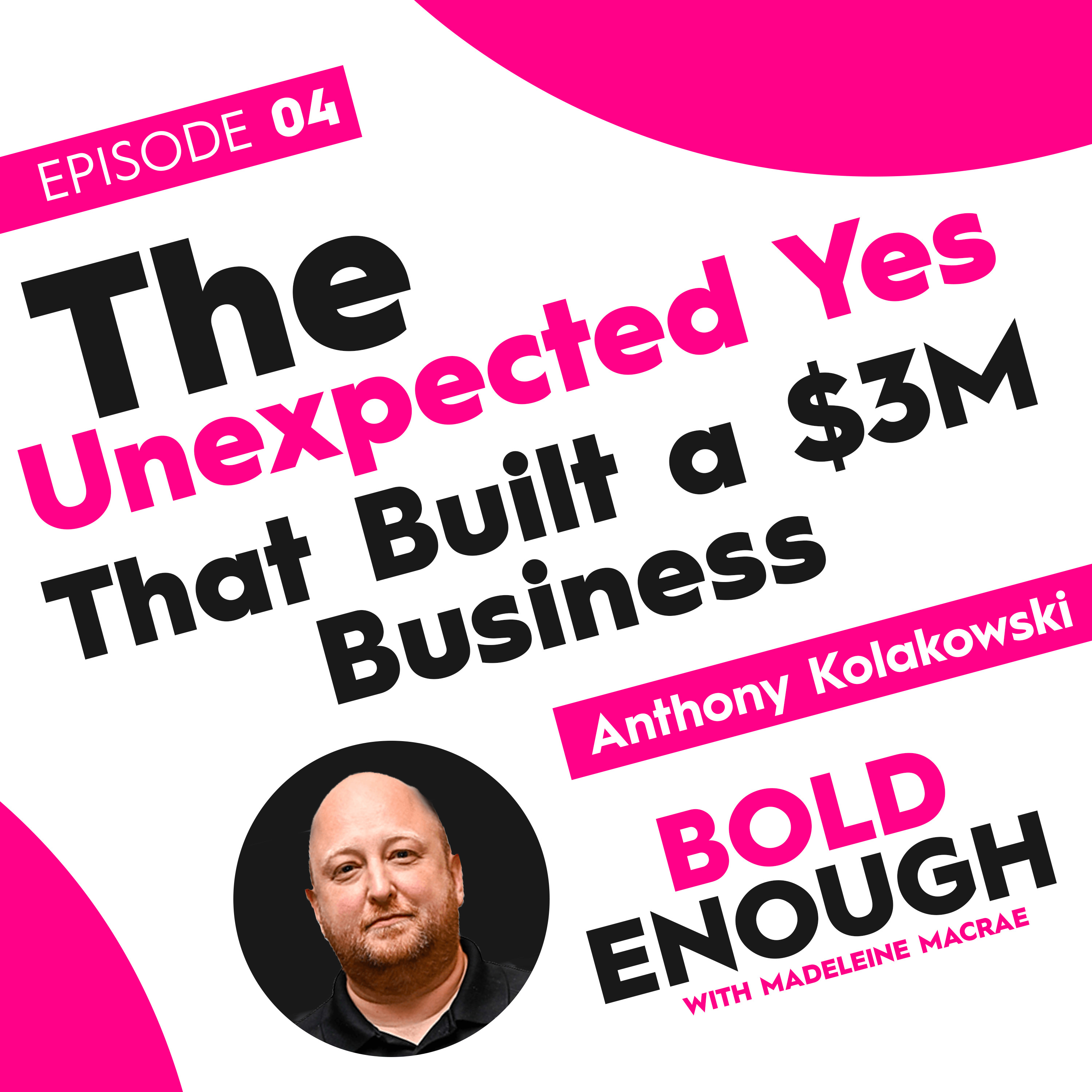 The unexpected yes that built a $3m Business with Anthony Kulikowski episode artwork