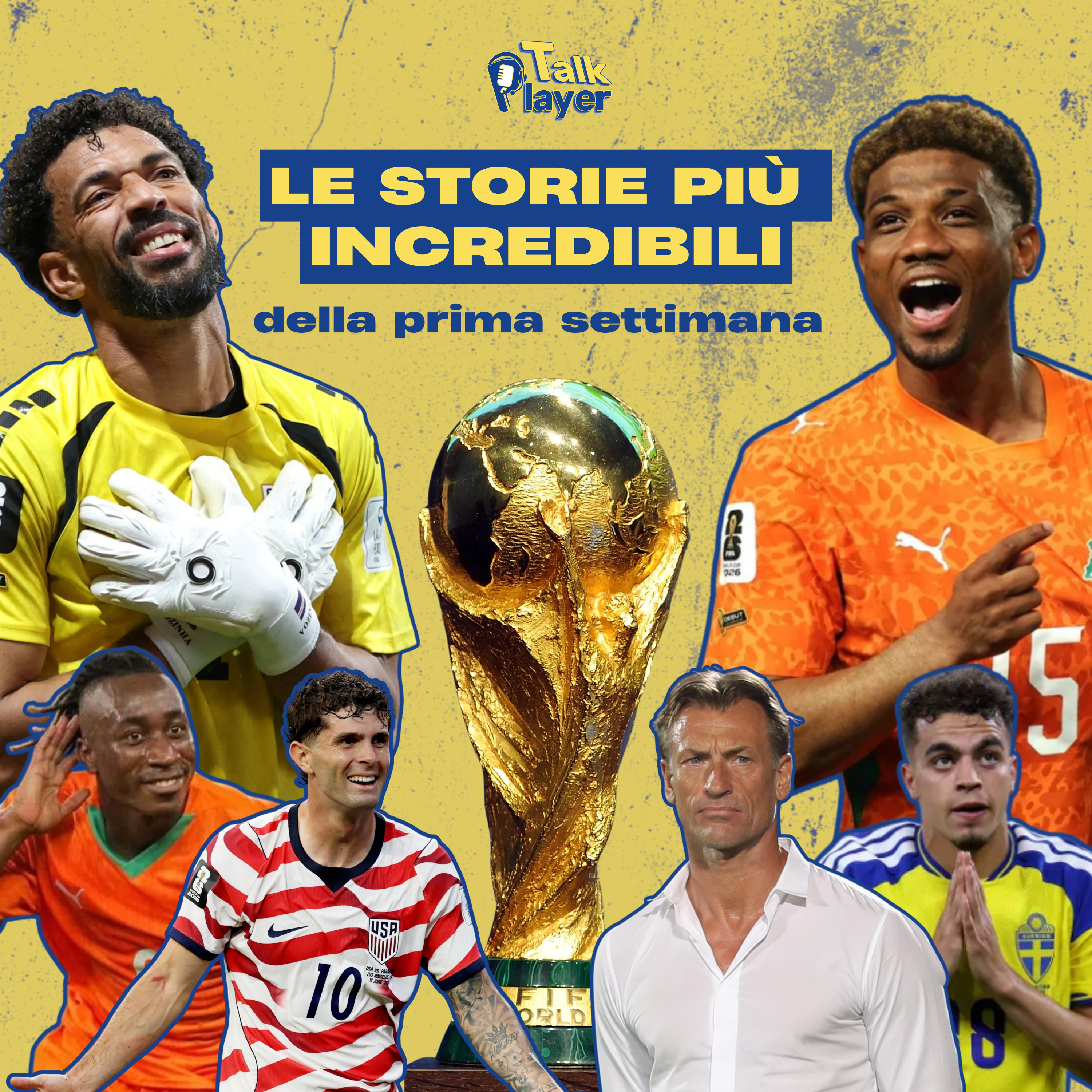 Storie mondiali ep.3 - LE STORIE PIÙ INCREDIBILI DELLA PRIMA SETTIMANA DI MONDIALE 🏆⚽️🌍 episode artwork