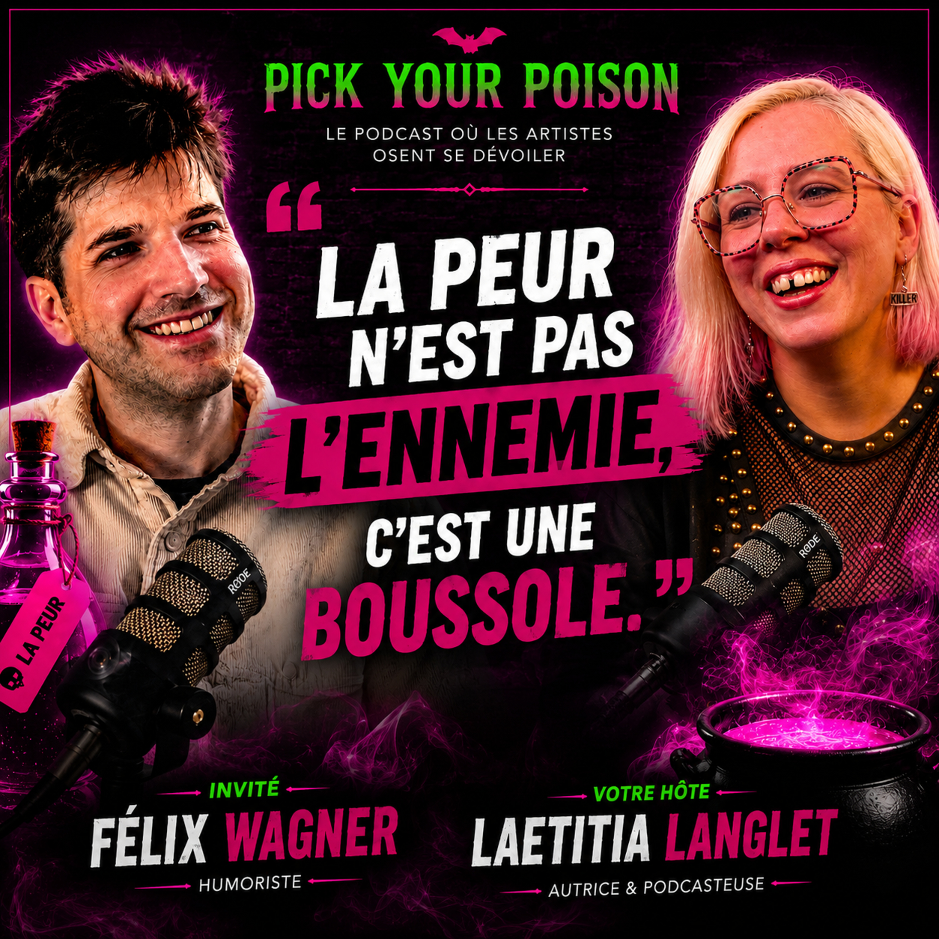 "Créer pendant 4 ans sans succès… tu continues ?" - | Pick Your Poison x Félix Wagner episode artwork