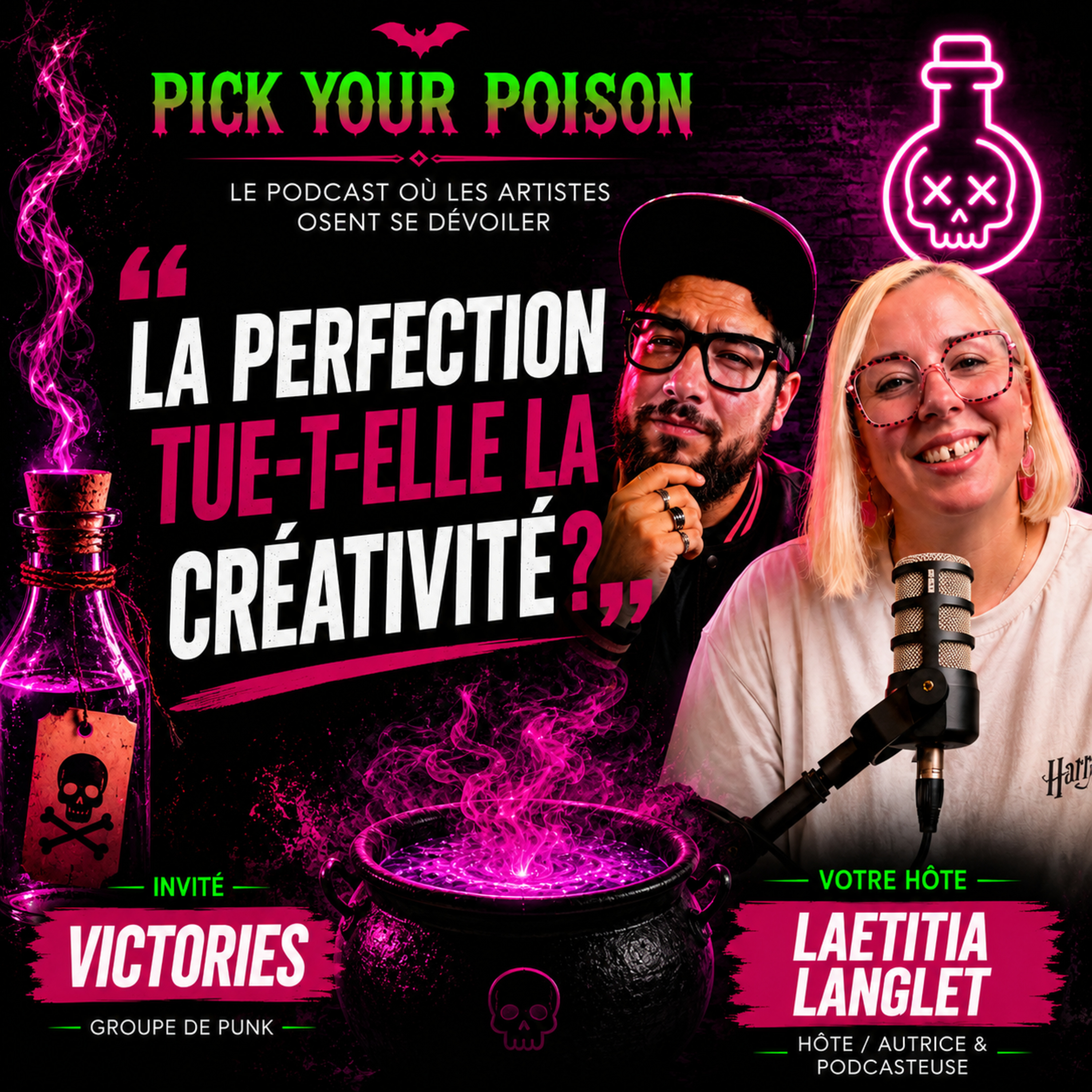 Créer, douter, accepter : Victories sur l’imperfection artistique | Pick Your Poison episode artwork