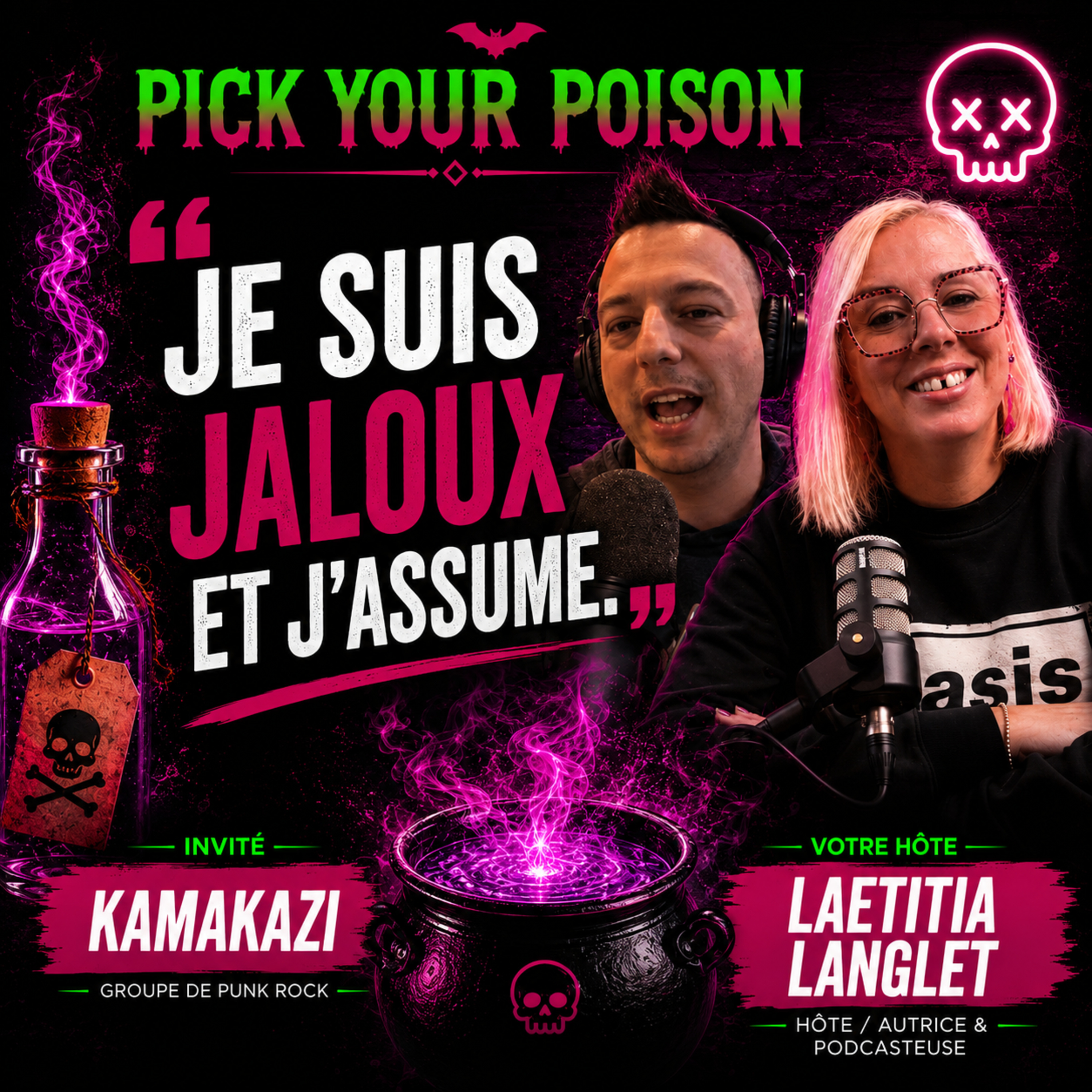 Nick (Kamakazi) — Jalousie, succès et marathon artistique | Pick Your Poison episode artwork