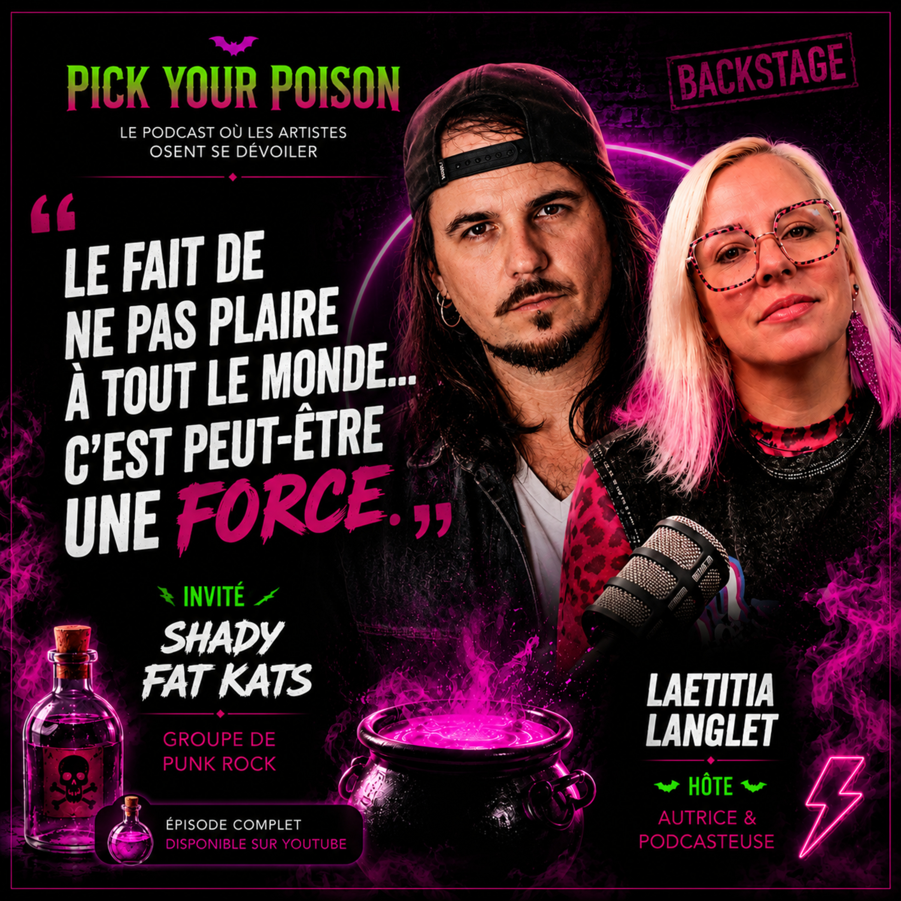 Créer sans chercher à être aimé | Pick Your Poison x Shady Fat Kats episode artwork