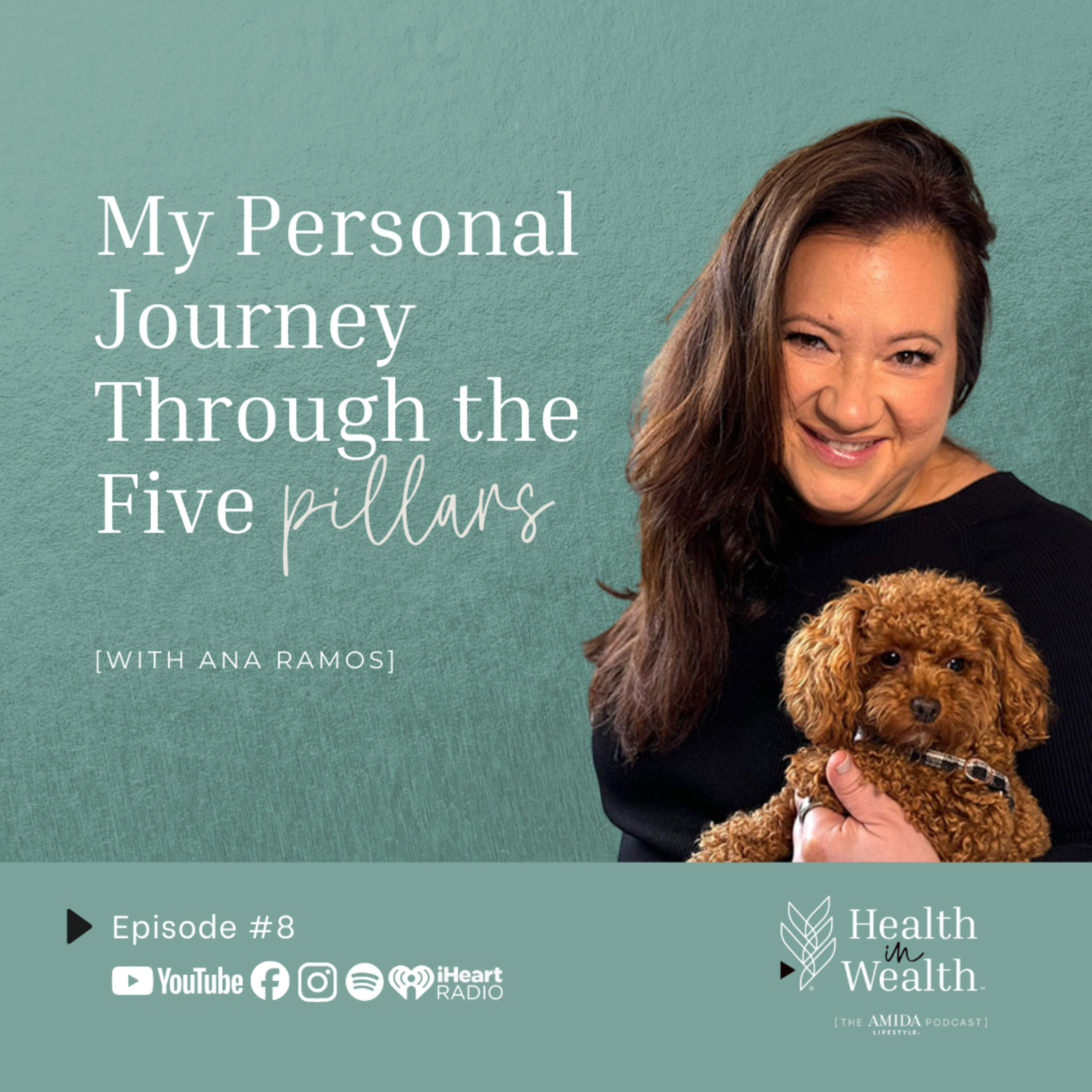 Health in Wealth® Ep 8 - My Personal Journey to Wealth-Being through the Five Pillars with Ana Ramos  episode artwork