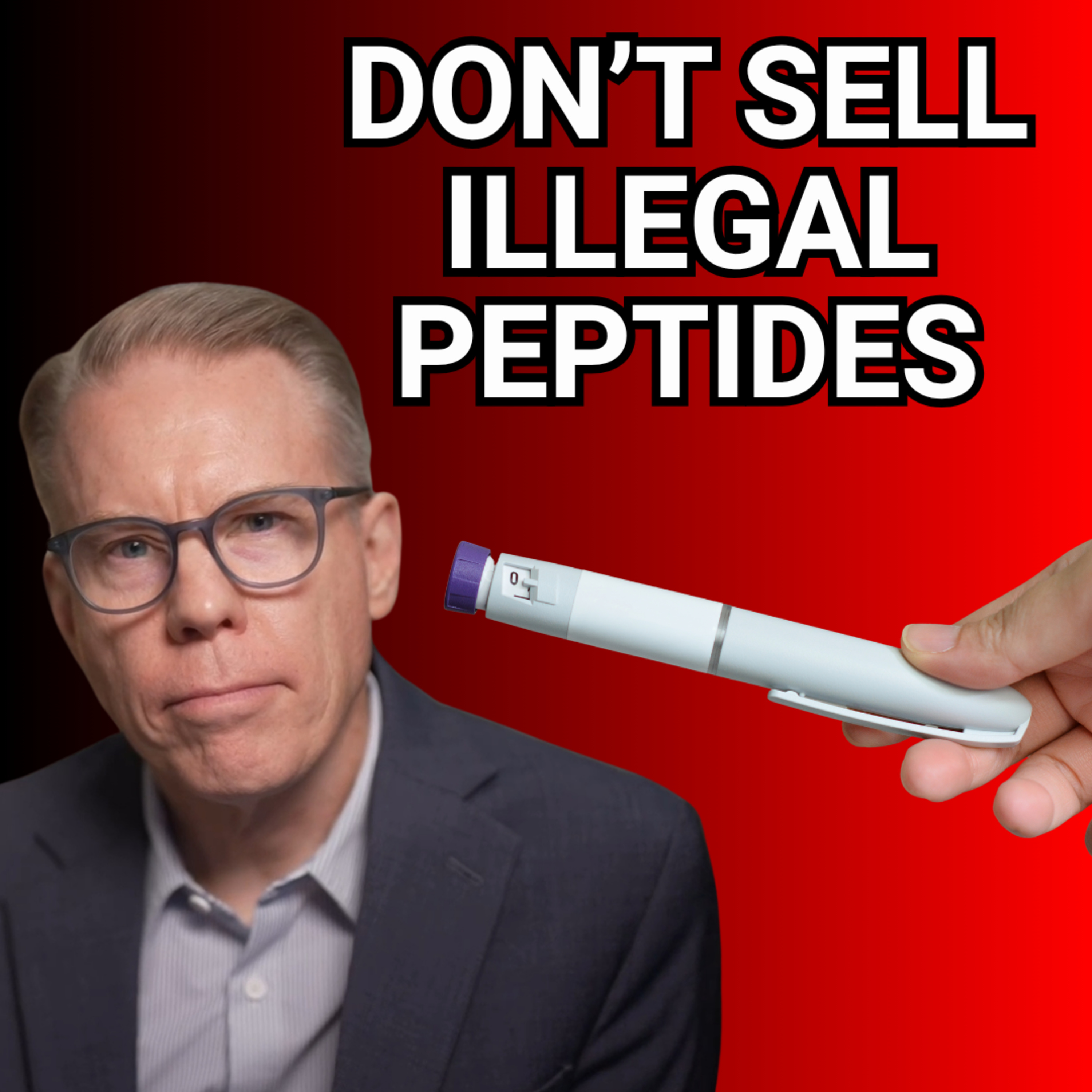 The "Legal" Peptide Scam Targeting Chiropractors episode artwork