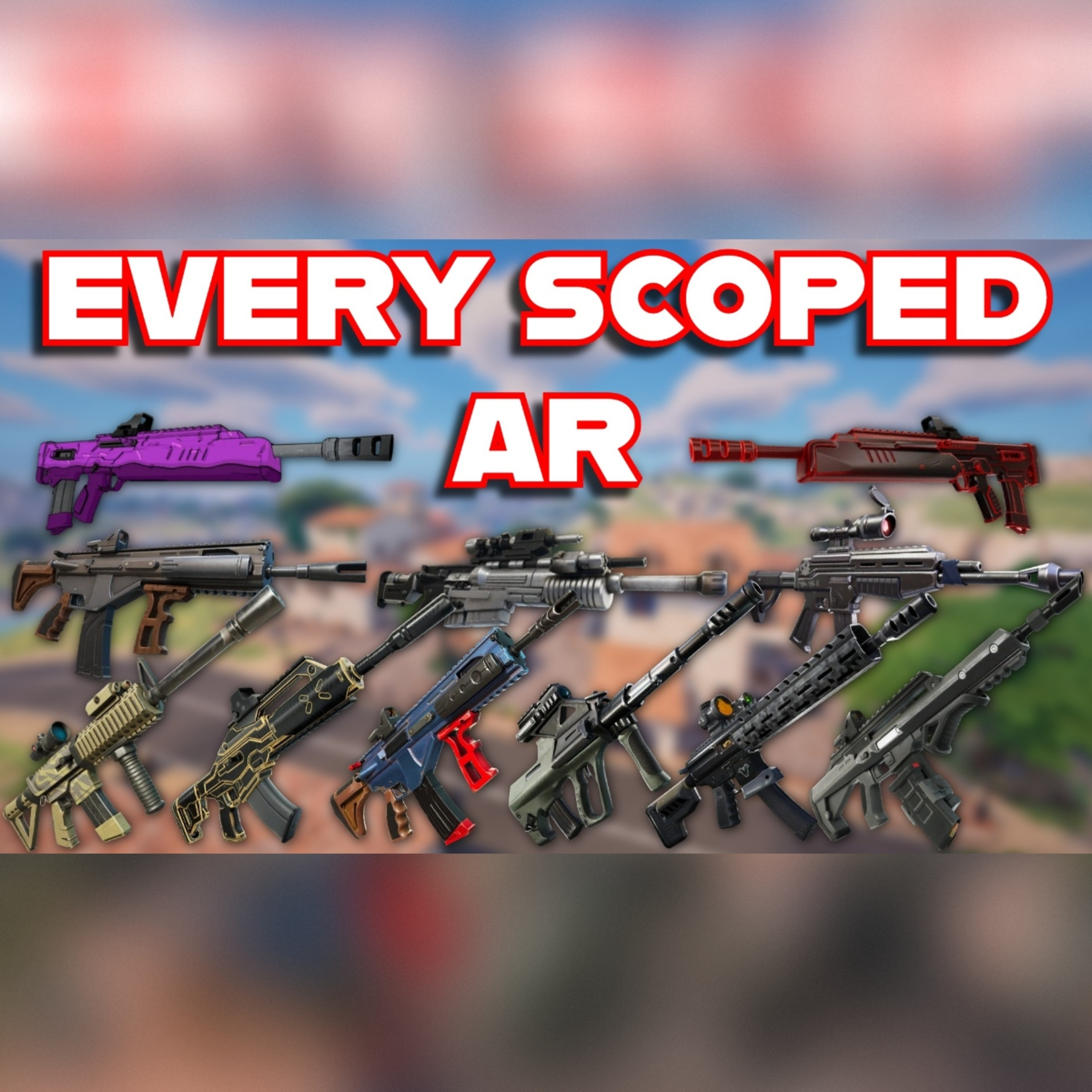 Ranking EVERY SCOPED ASSAULT RIFLE In FORTNITE HISTORY From WORST To BEST episode artwork