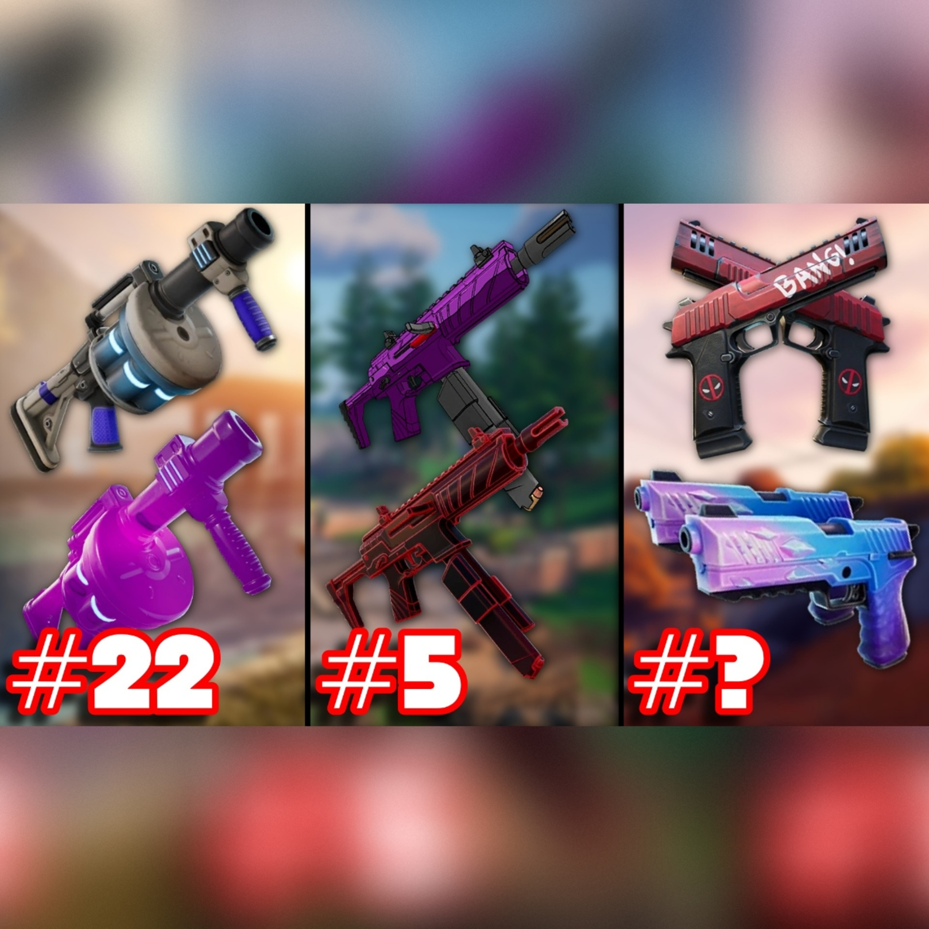 Ranking EVERY MYTHIC AND EXOTIC WEAPON PAIRING In FORTNITE HISTORY From WORST To BEST episode artwork