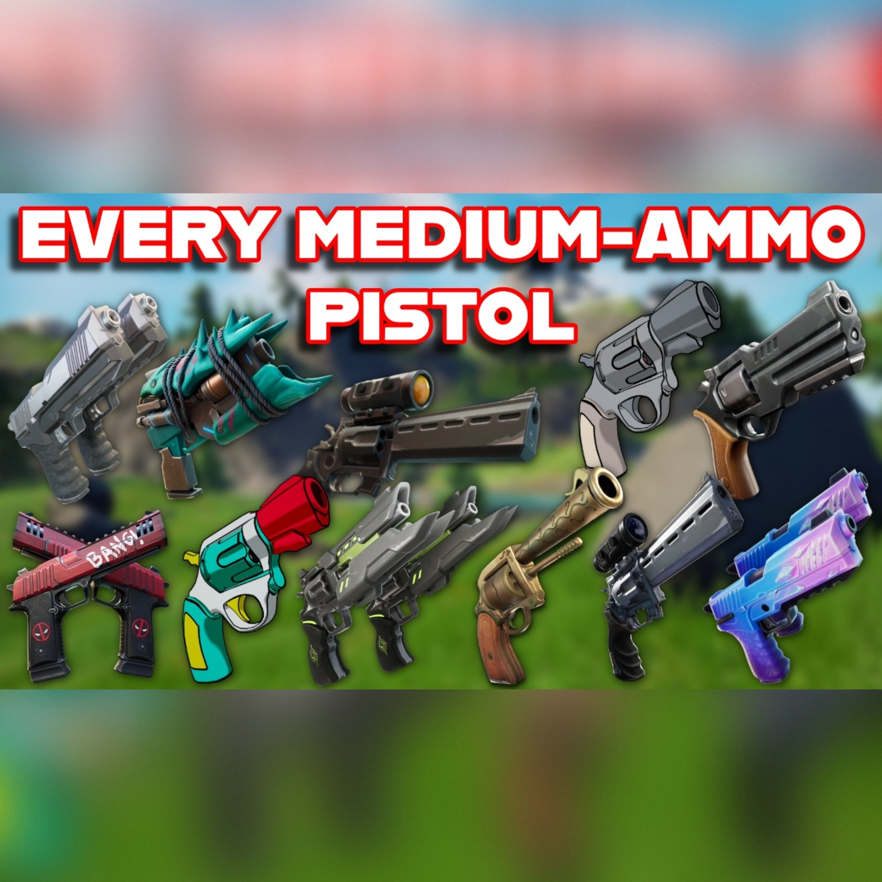 Ranking EVERY 'MEDIUM-AMMO' PISTOL In FORTNITE HISTORY From WORST To BEST episode artwork