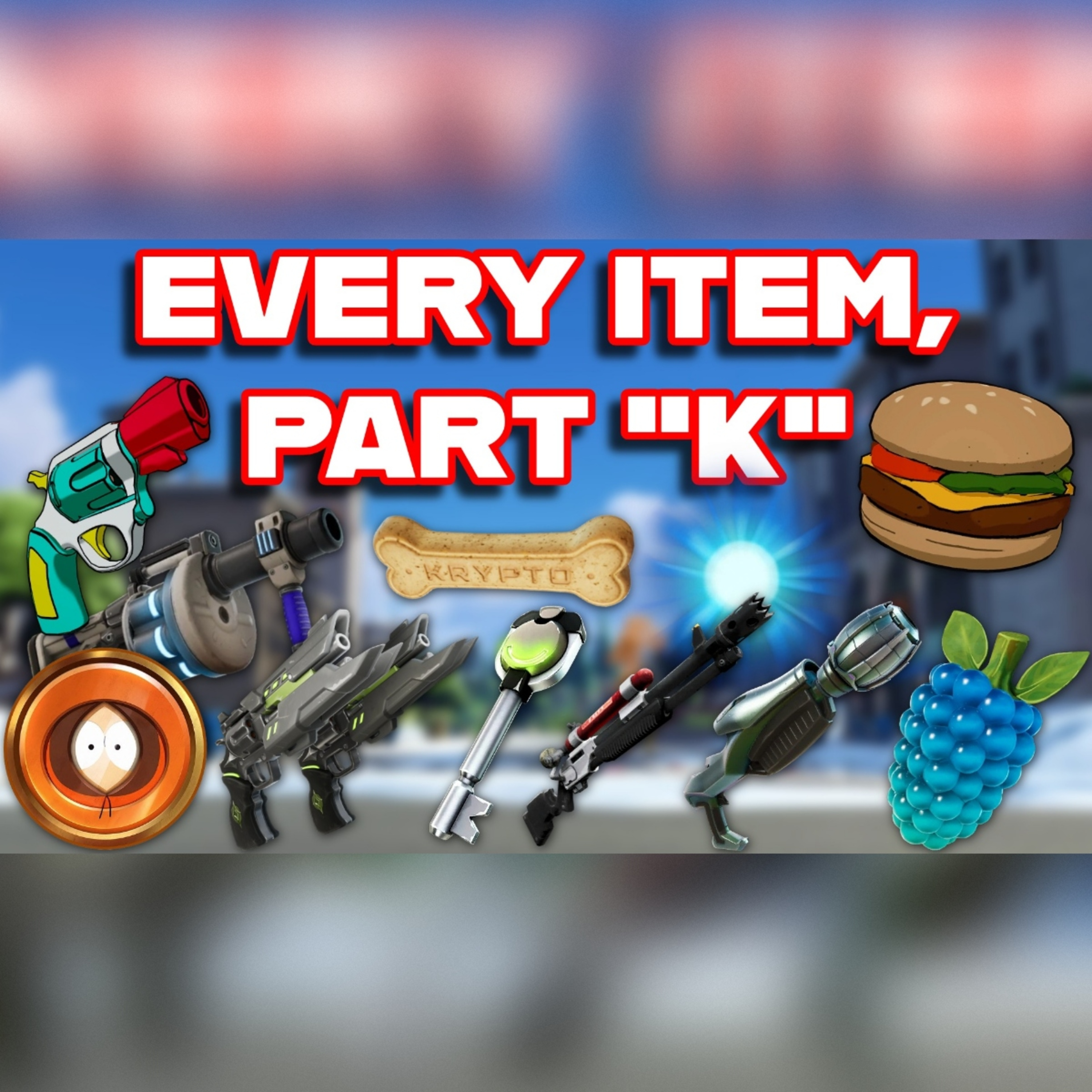 Ranking EVERY ITEM In FORTNITE ALPHABETICALLY (Part "K") episode artwork