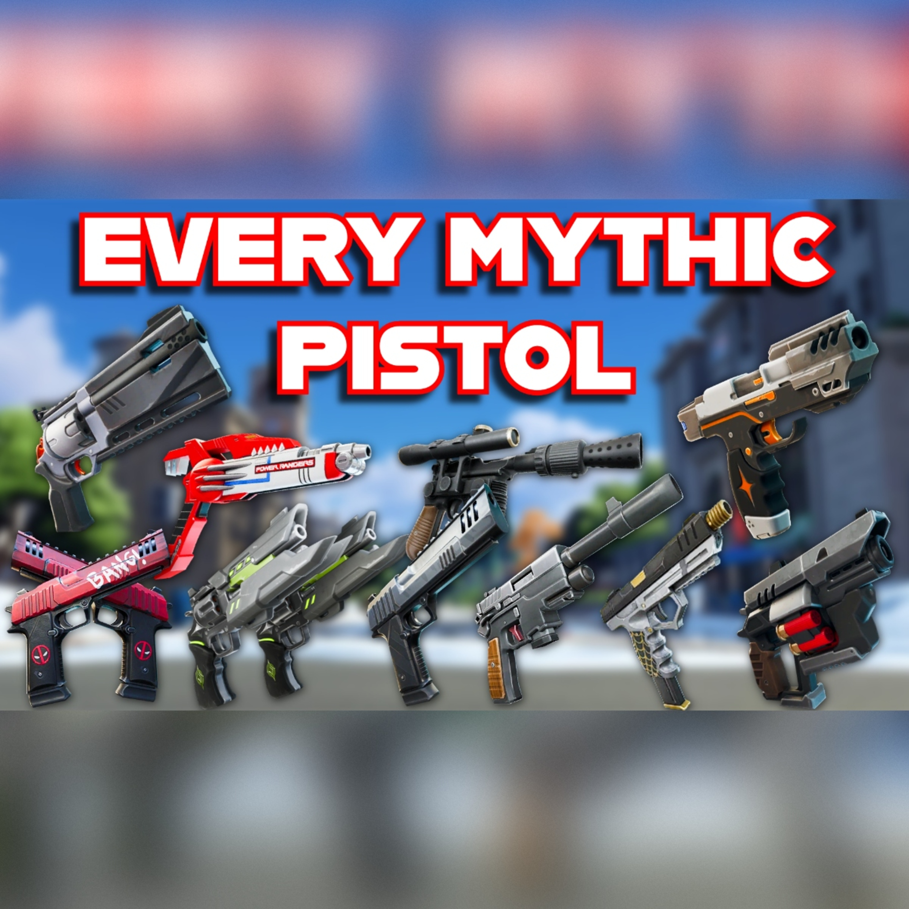 Ranking EVERY MYTHIC PISTOL In FORTNITE HISTORY From WORST To BEST episode artwork