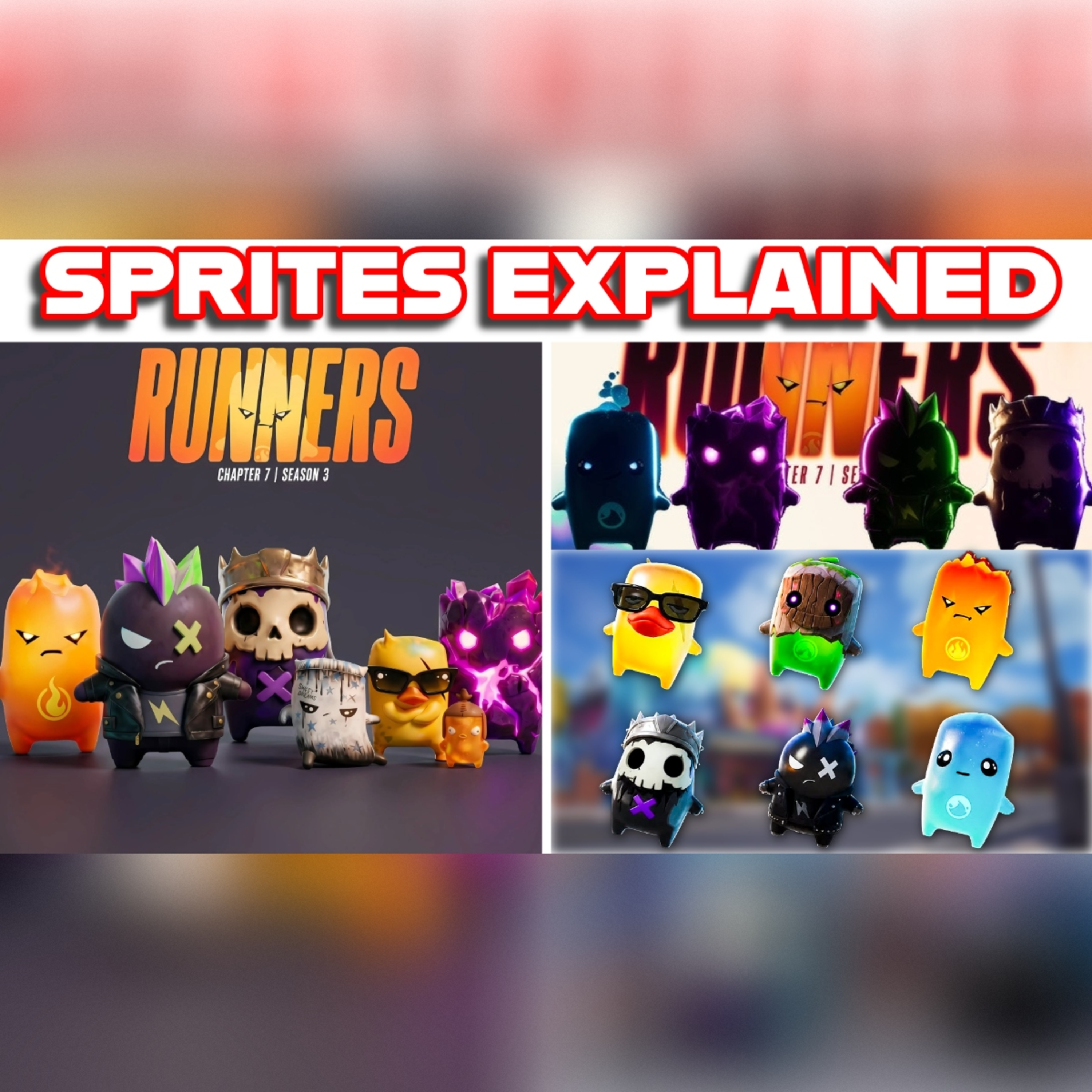 EVERYTHING YOU NEED TO KNOW ABOUT FORTNITE'S *NEW* SPRITES In Chapter 7 Season 3 episode artwork