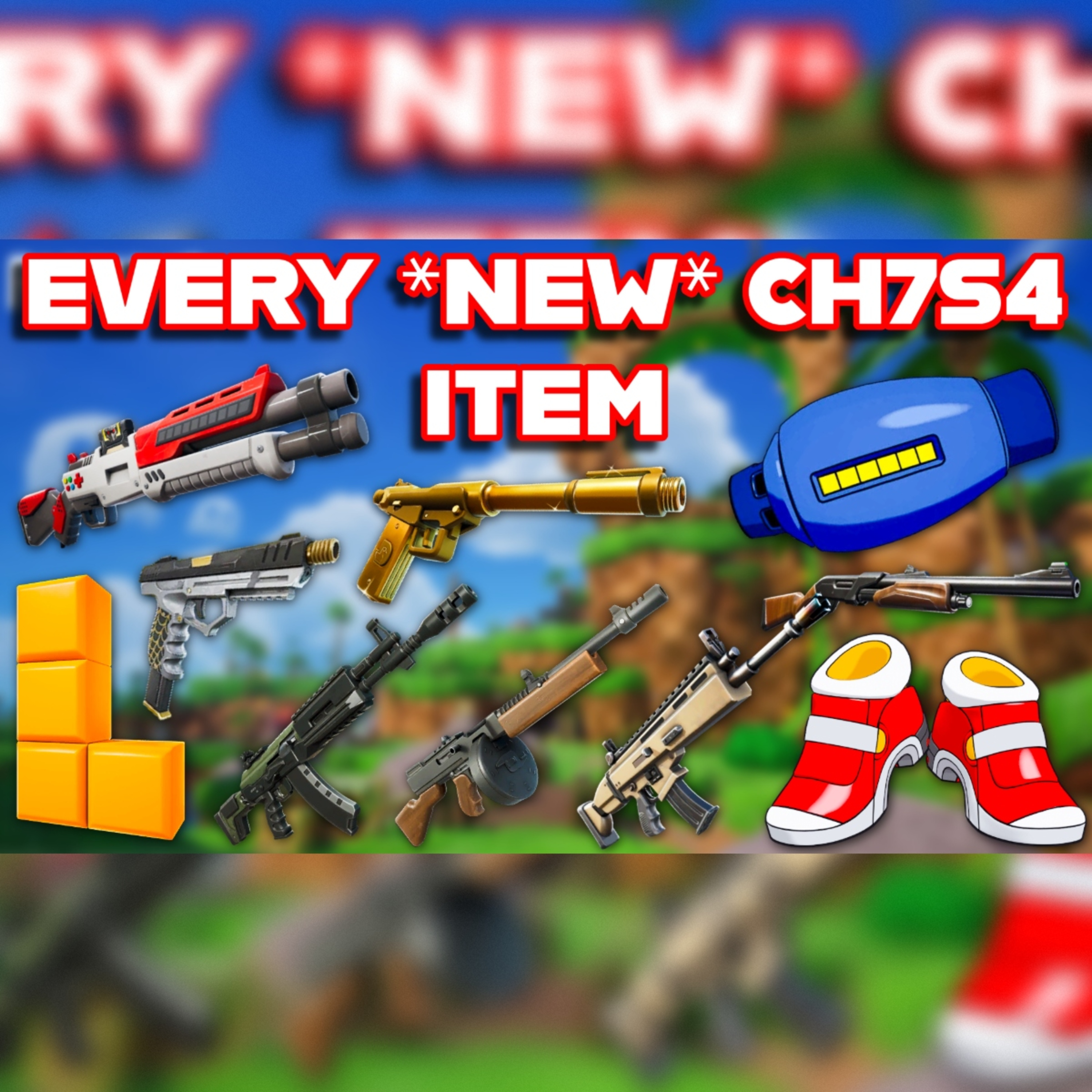 Ranking EVERY WEAPON In *NEW* FORTNITE SEASON 4 From WORST To BEST (Chapter 7) episode artwork