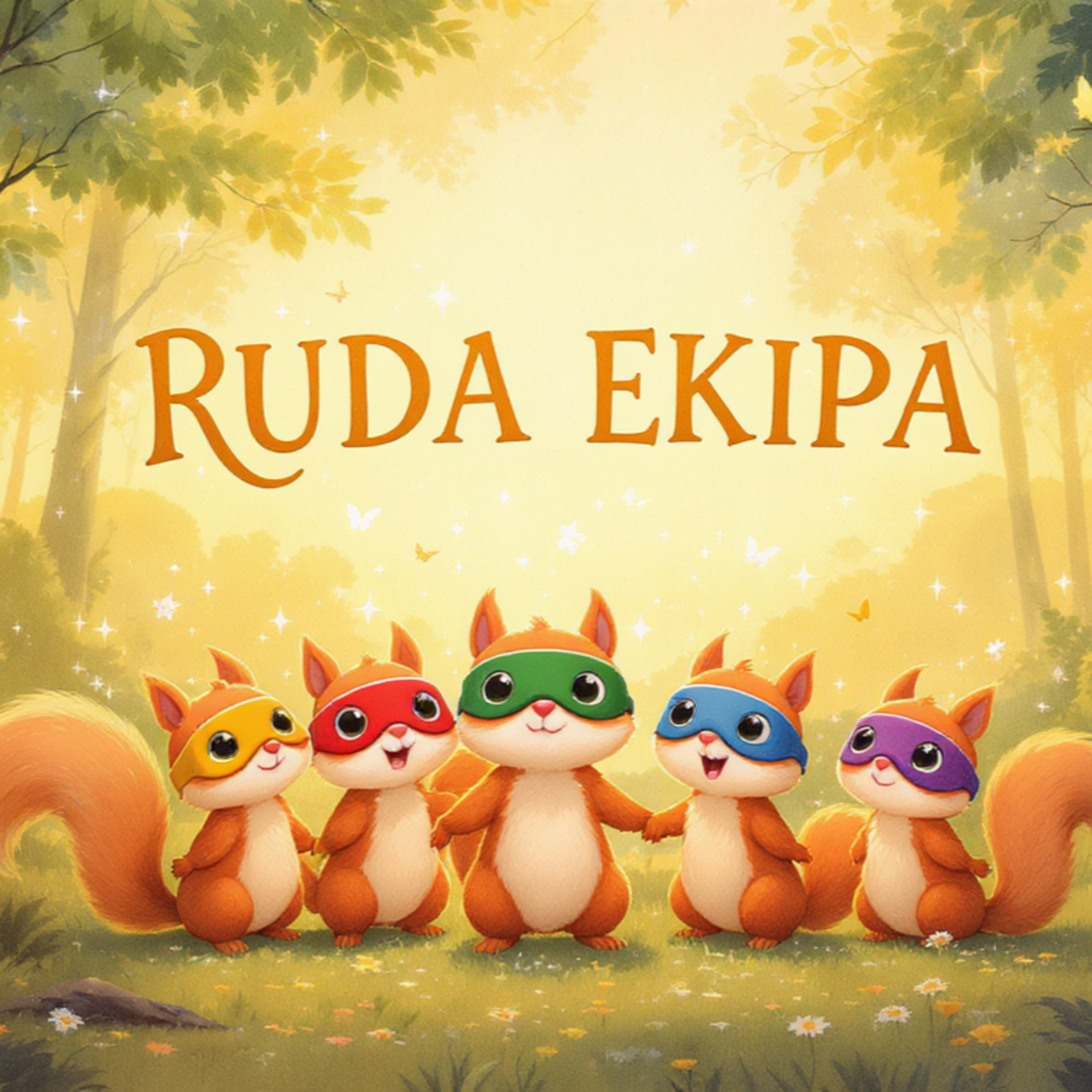 Ruda Ekipa — Bajka na dobranoc o przyjaźni i odwadze | Magiczne przygody w lesie episode artwork