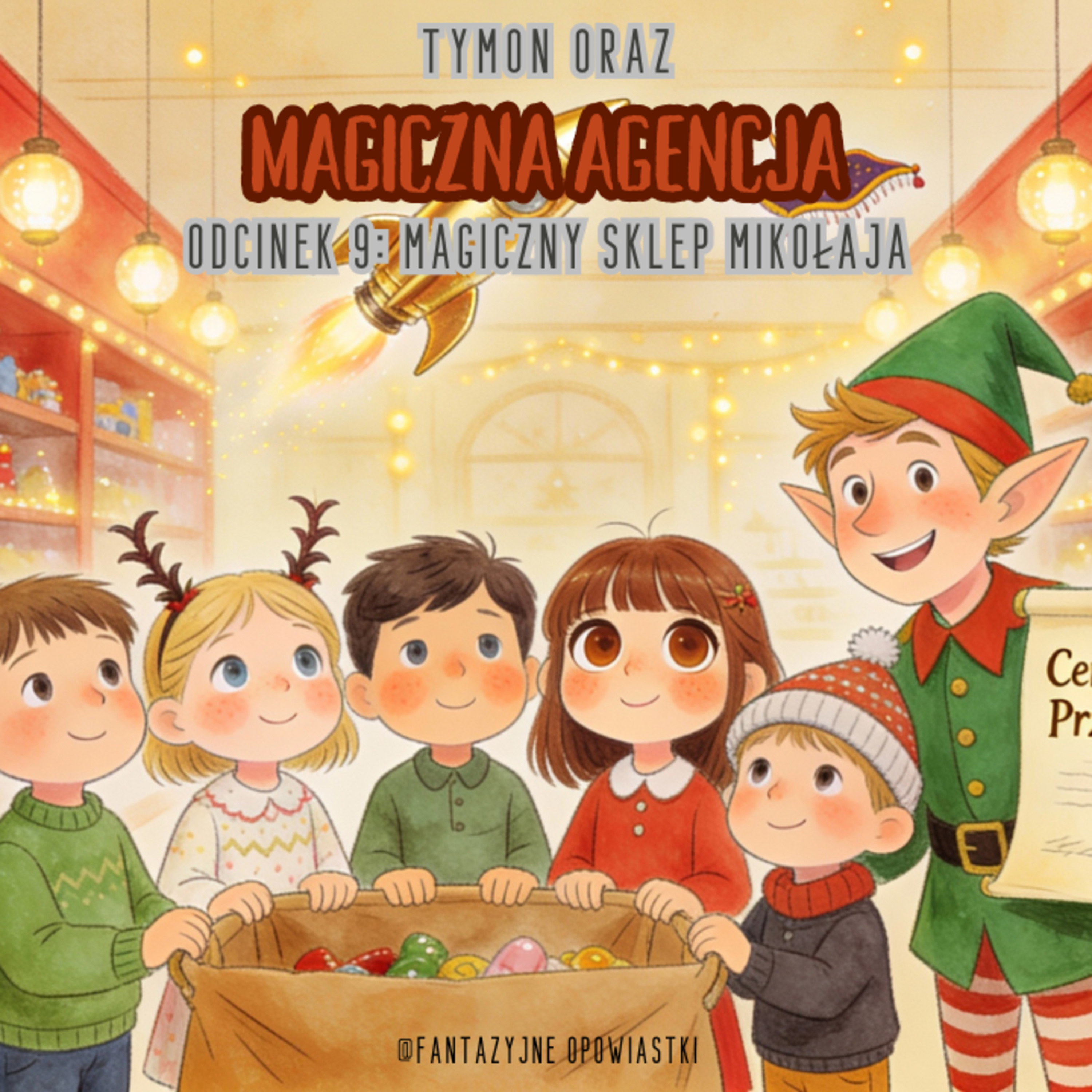 🛍️ Tymon oraz Magiczna Agencja - Odc. 9: Magiczny Sklep Mikołaja episode artwork