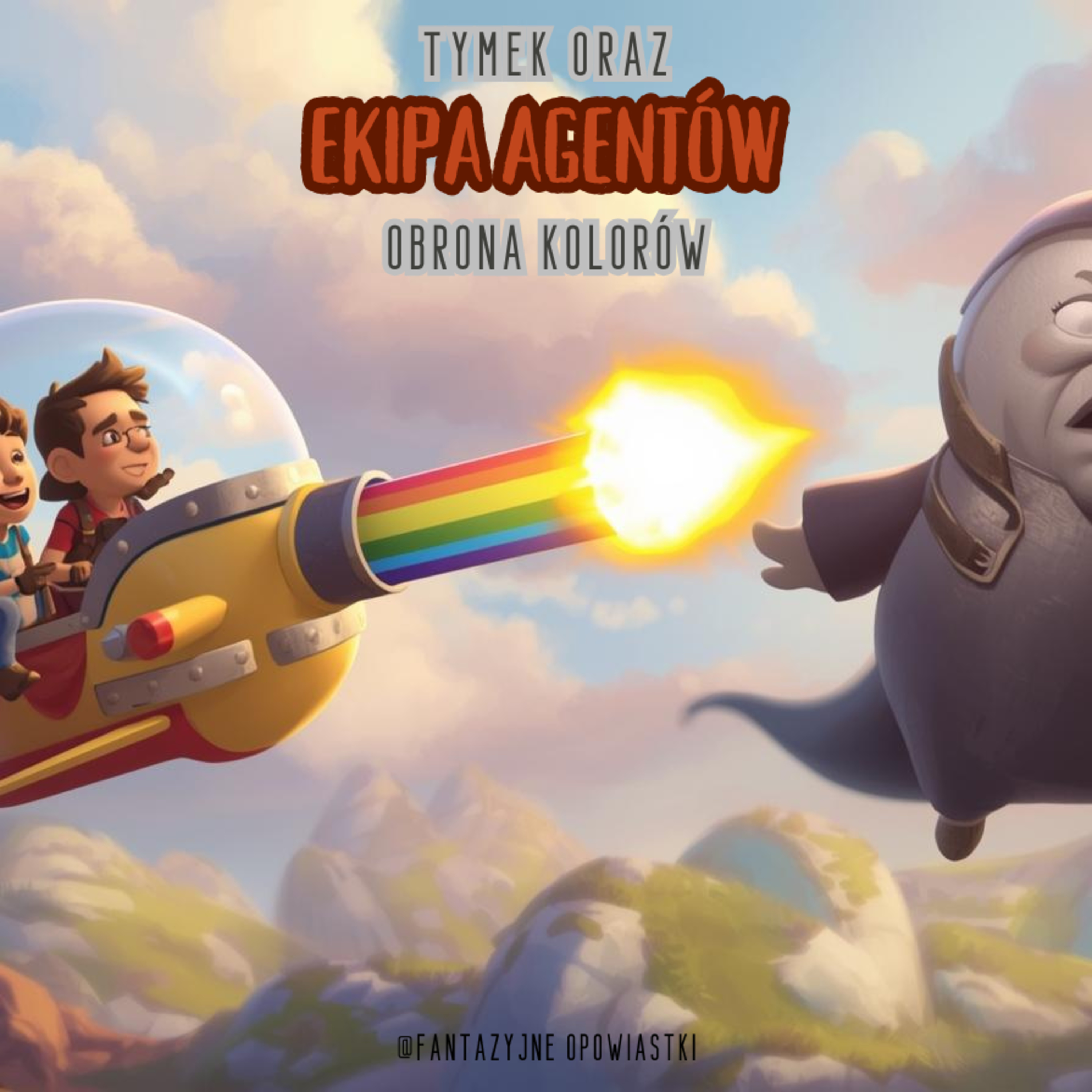 🌈 Tymek oraz Ekipa Agentów: Obrona Kolorów | Bajka dla dzieci episode artwork