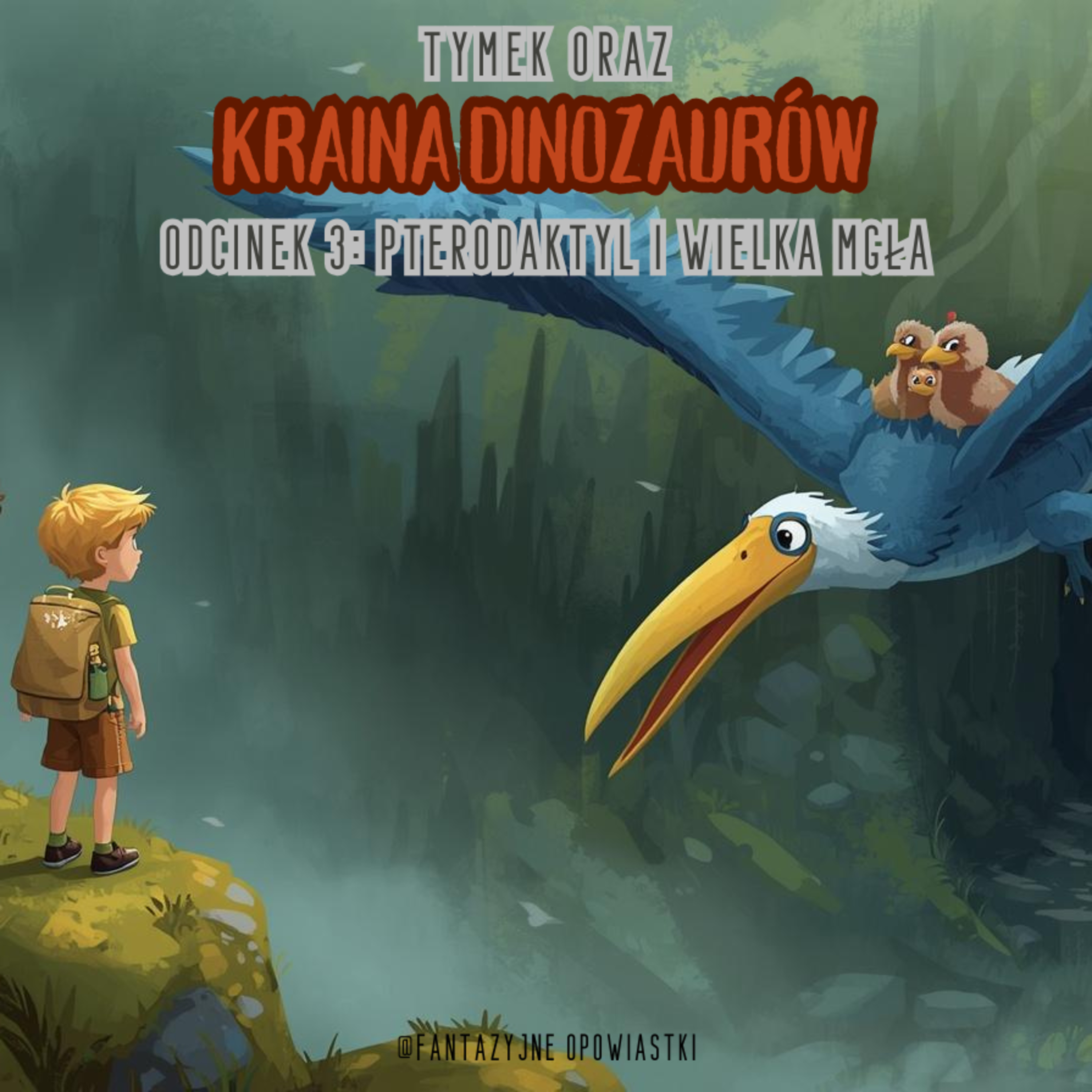 𓅮 ⛰ TYMEK ORAZ KRAINA DINOZAURÓW – ODCINEK 3: PTERODAKTYL I WIELKA MGŁA episode artwork