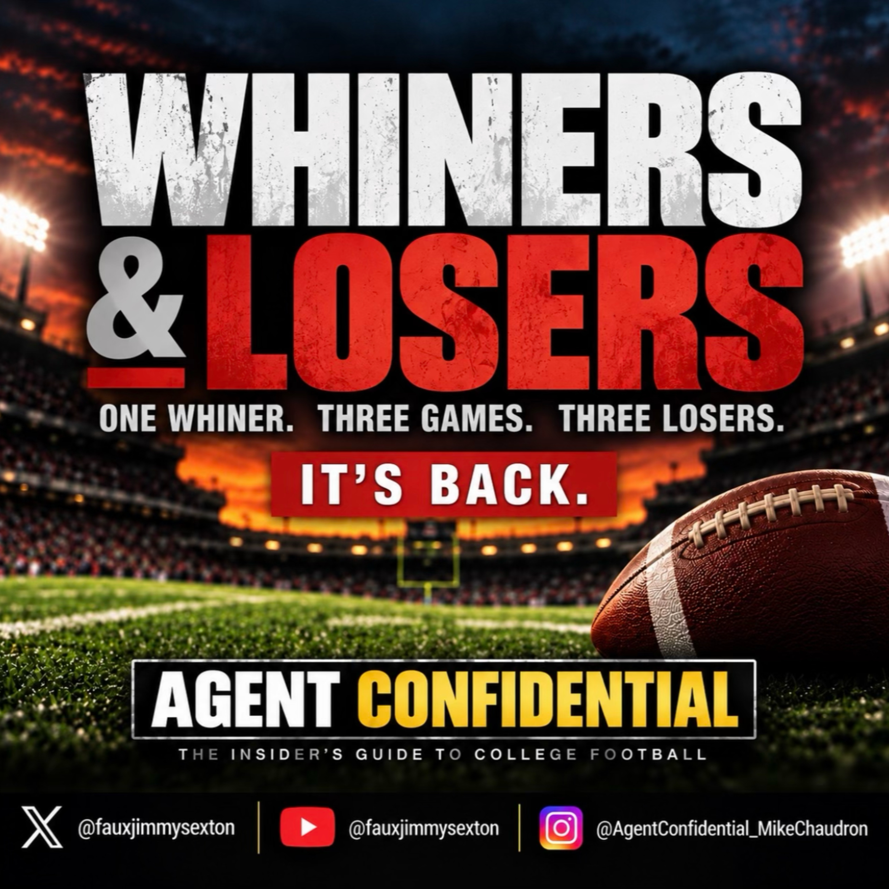 Whiners & Losers is back! episode artwork