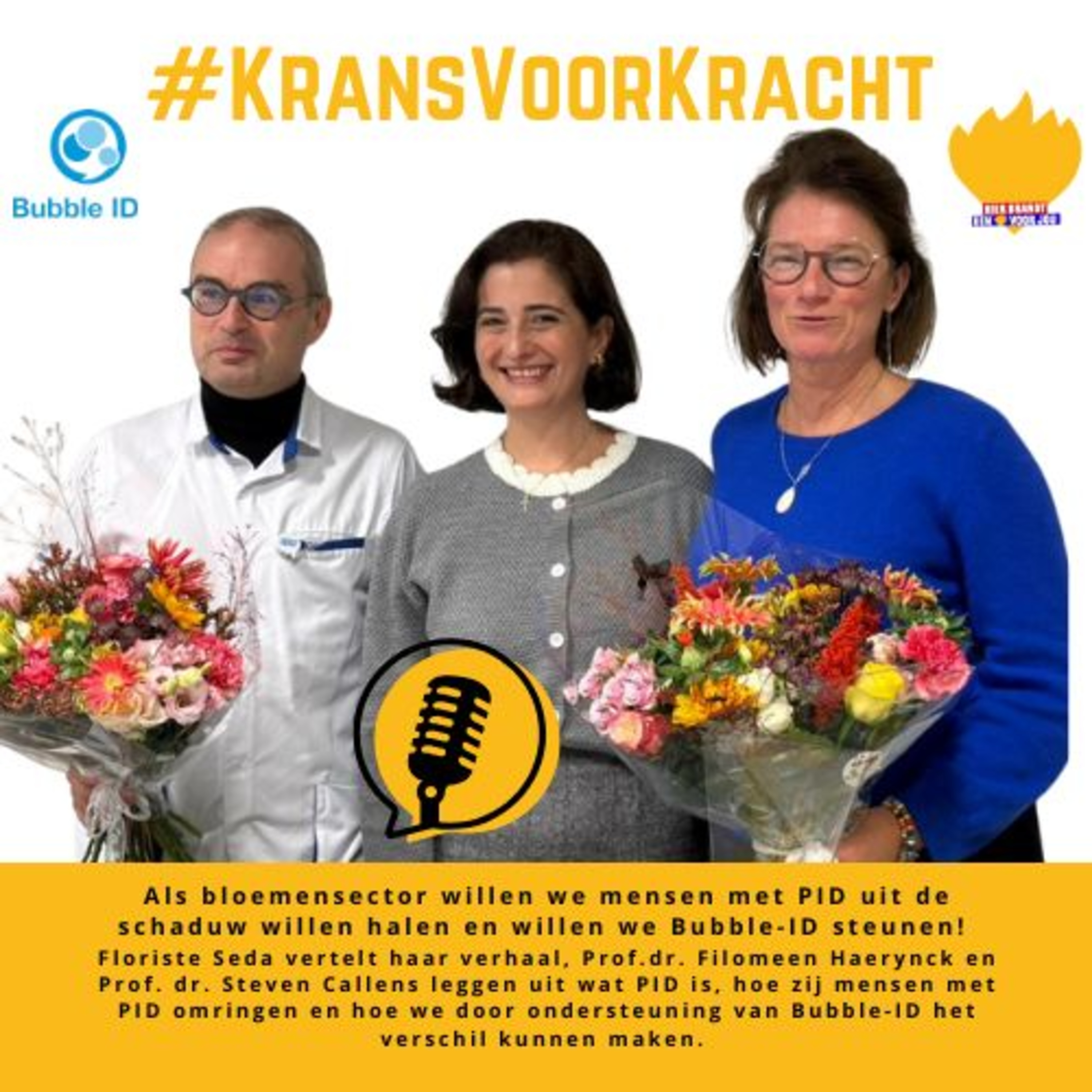 #KransVoorKracht of hoe een bloemenkrans mensen met een primaire immuundeficiëntie (PID) in het licht stelt episode artwork