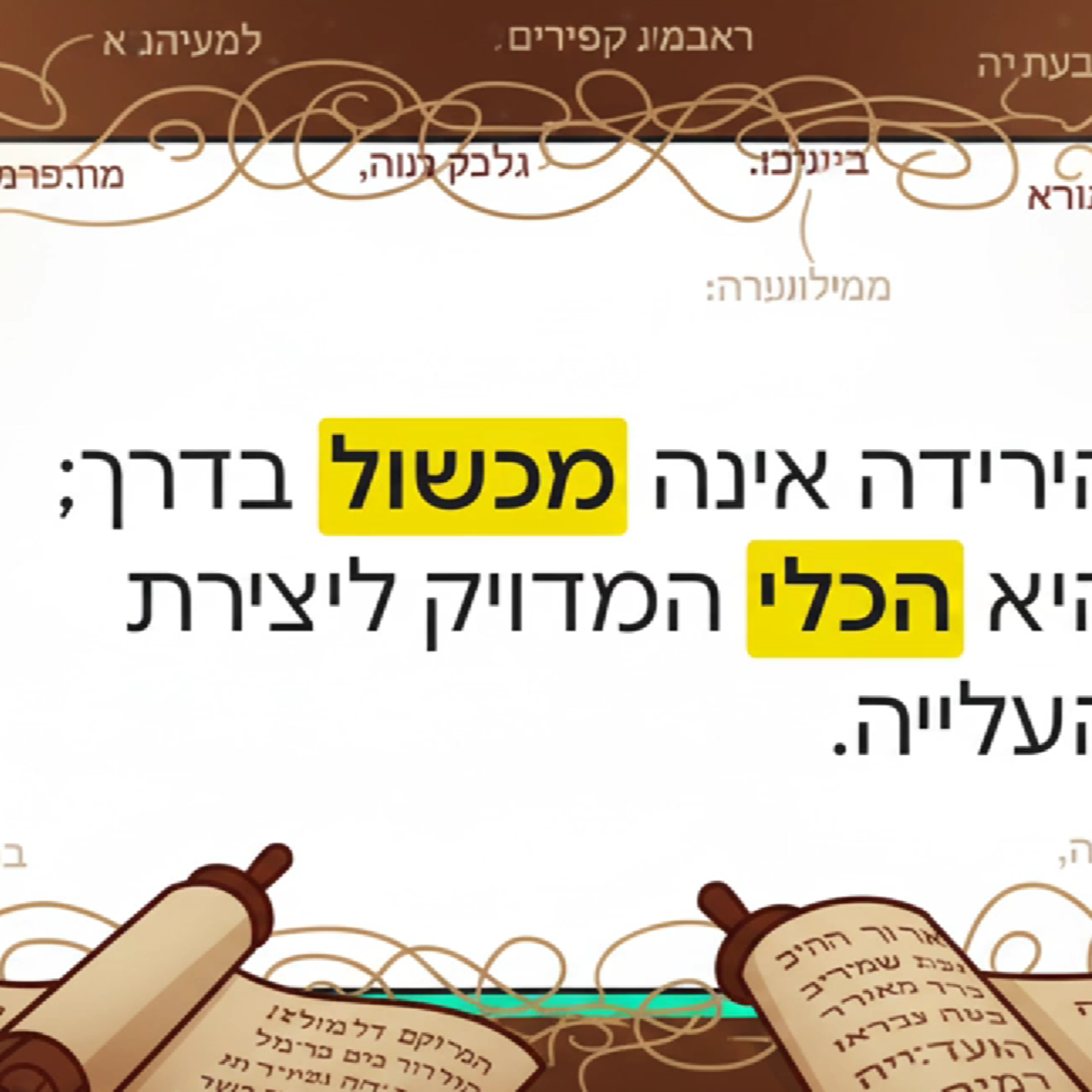 ToraBina : Torah & \'Hassidout