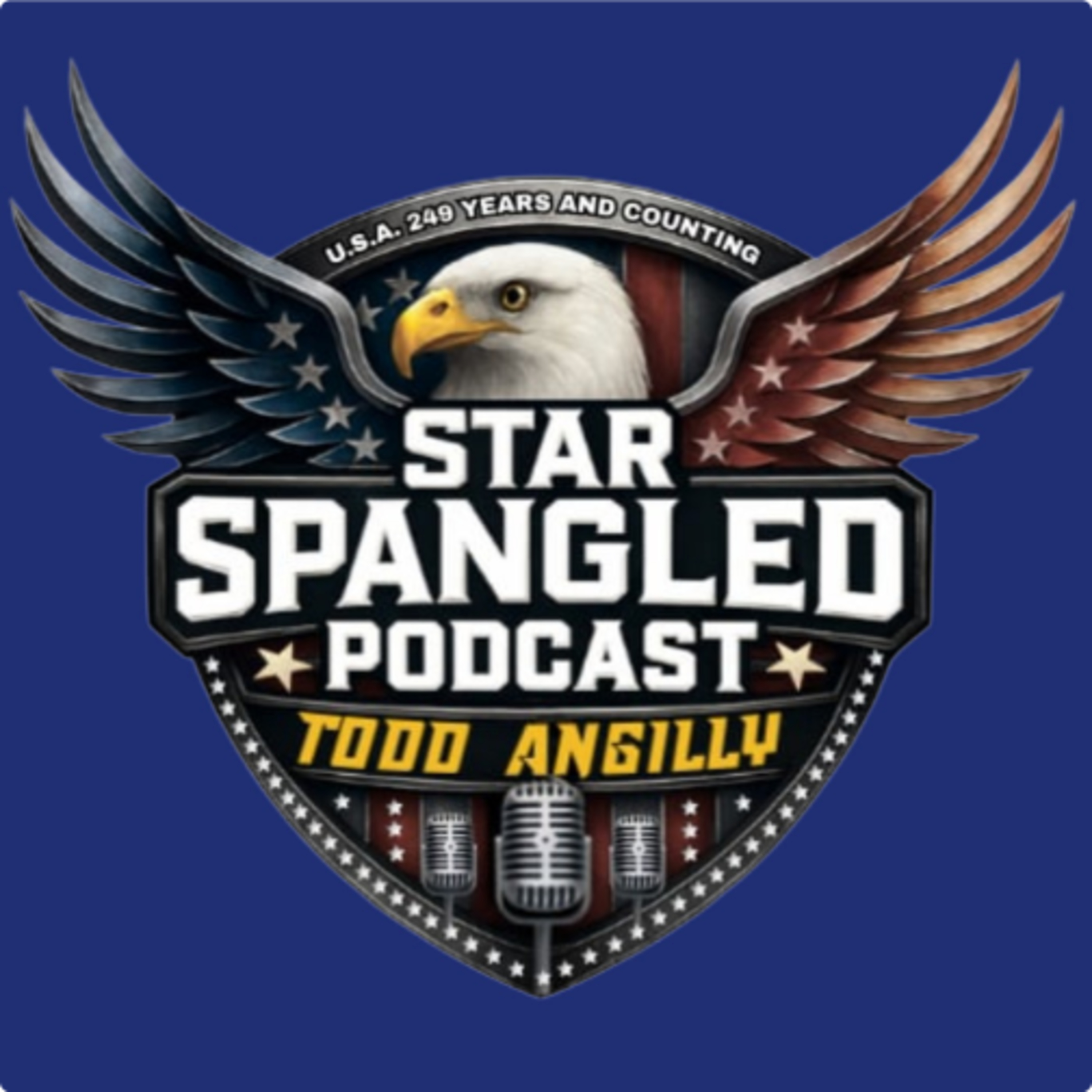 The Star Spangled Podcast with ⁠Boston Anthem Singer Todd Angilly⁠ begins January 2026. Announcement November 26th 2025. episode artwork
