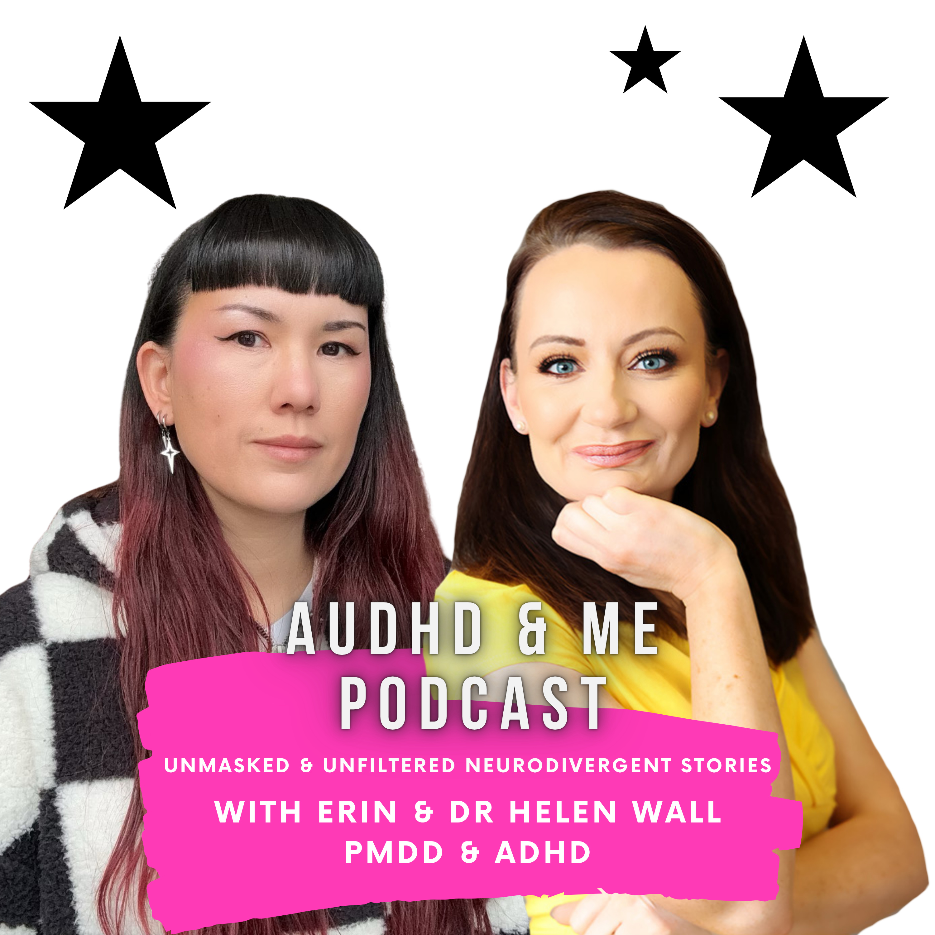 PMDD, Perimenopause and ADHD with Dr Helen Wall episode artwork