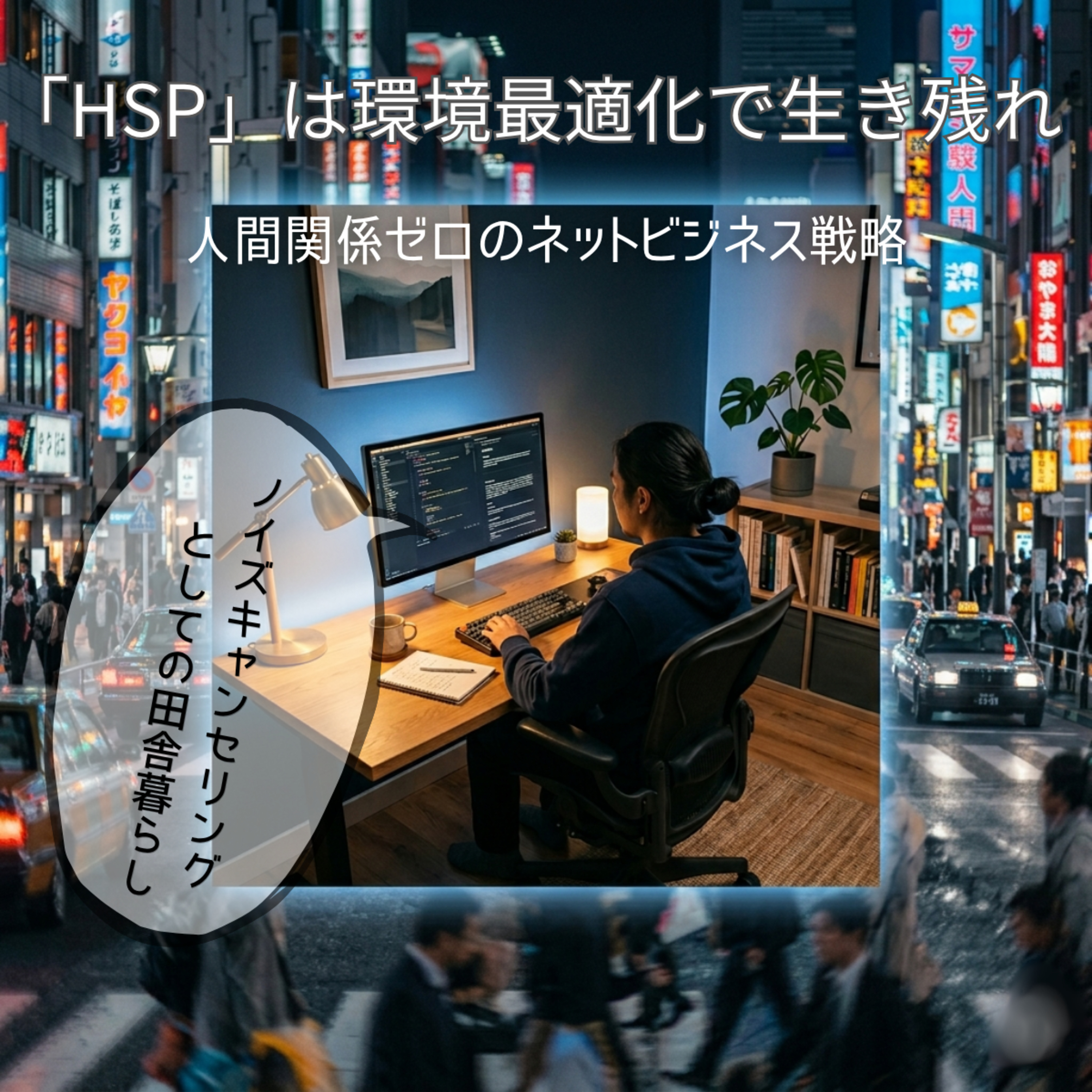 【第16回】HSPは「弱点」じゃない。元営業マンが田舎で人間関係を削ぎ落とし、刺激をコントロールする「環境最適化」。 episode artwork