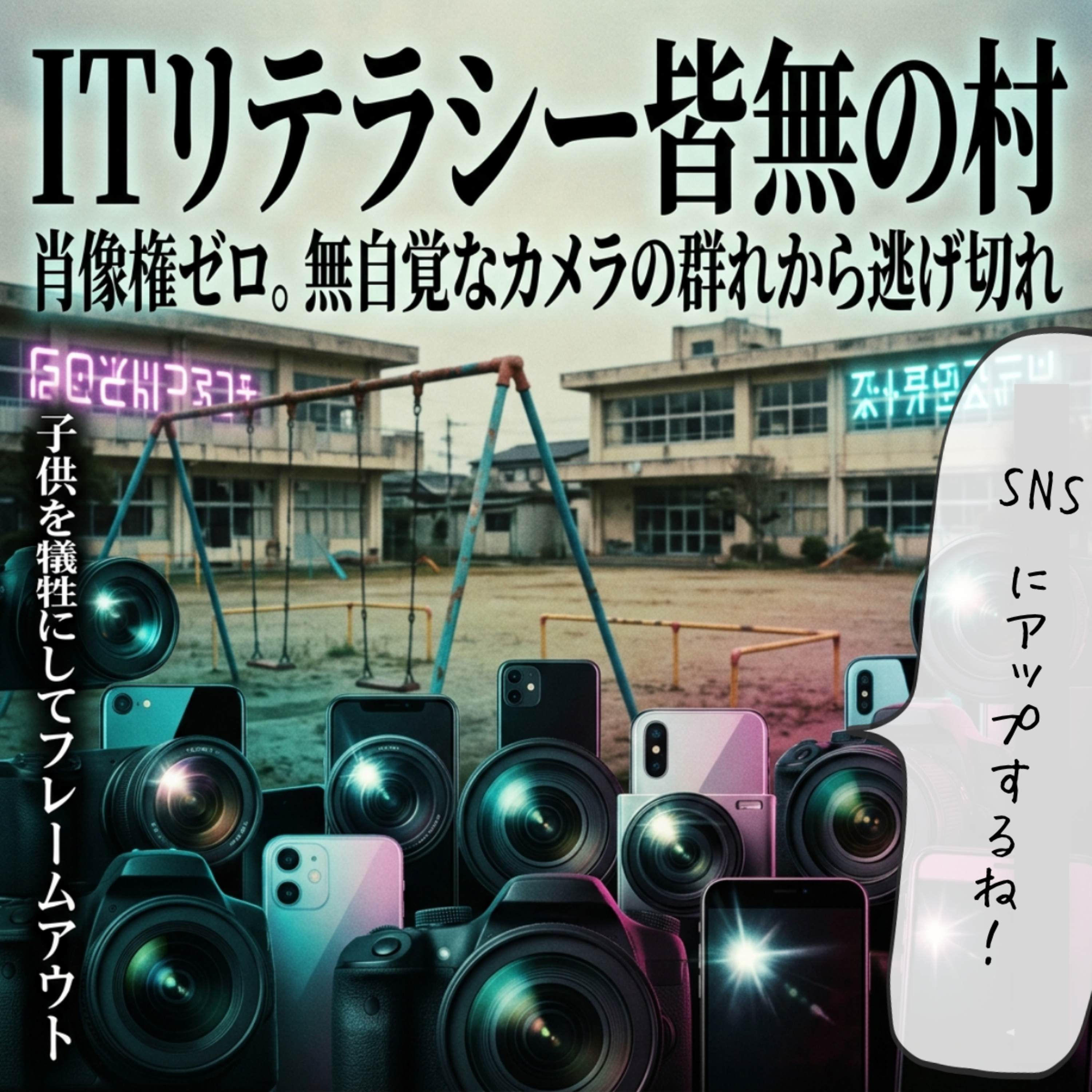 【第20回】全員が「無自覚なパパラッチ」。ITリテラシー皆無の田舎で、フレームアウトして肖像権を死守する元営業マン。 episode artwork