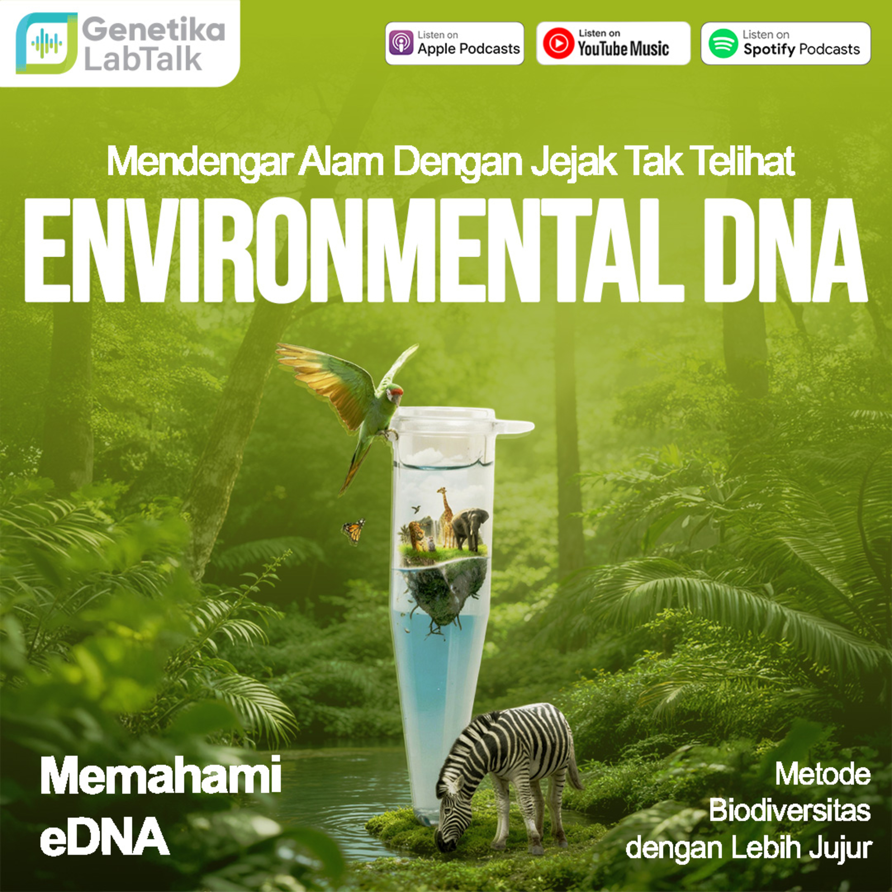 eDNA: Mendengar Alam Dengan Jejak Tak Telihat