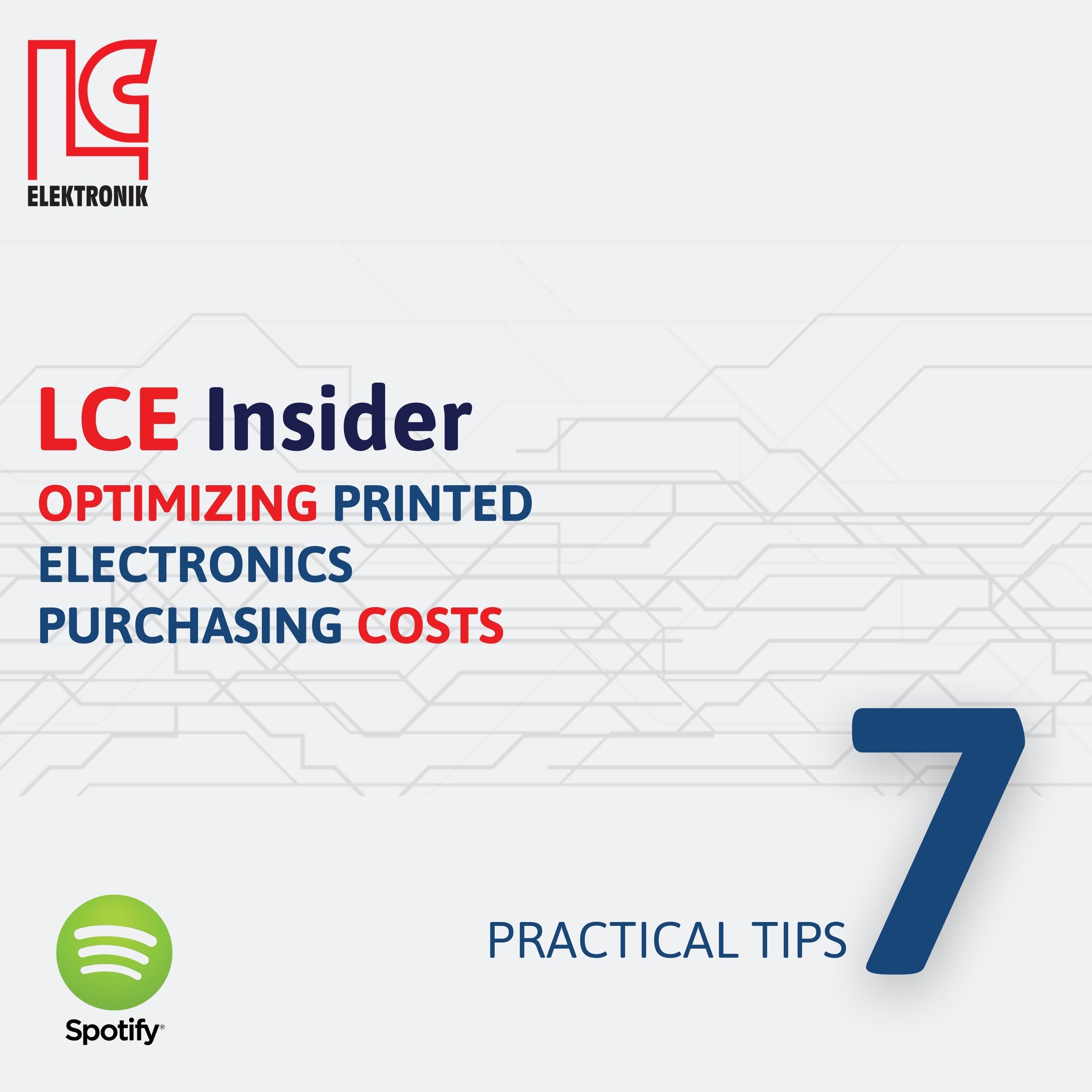 Optimizing printed electronics purchasing costs – 7 practical tips  episode artwork