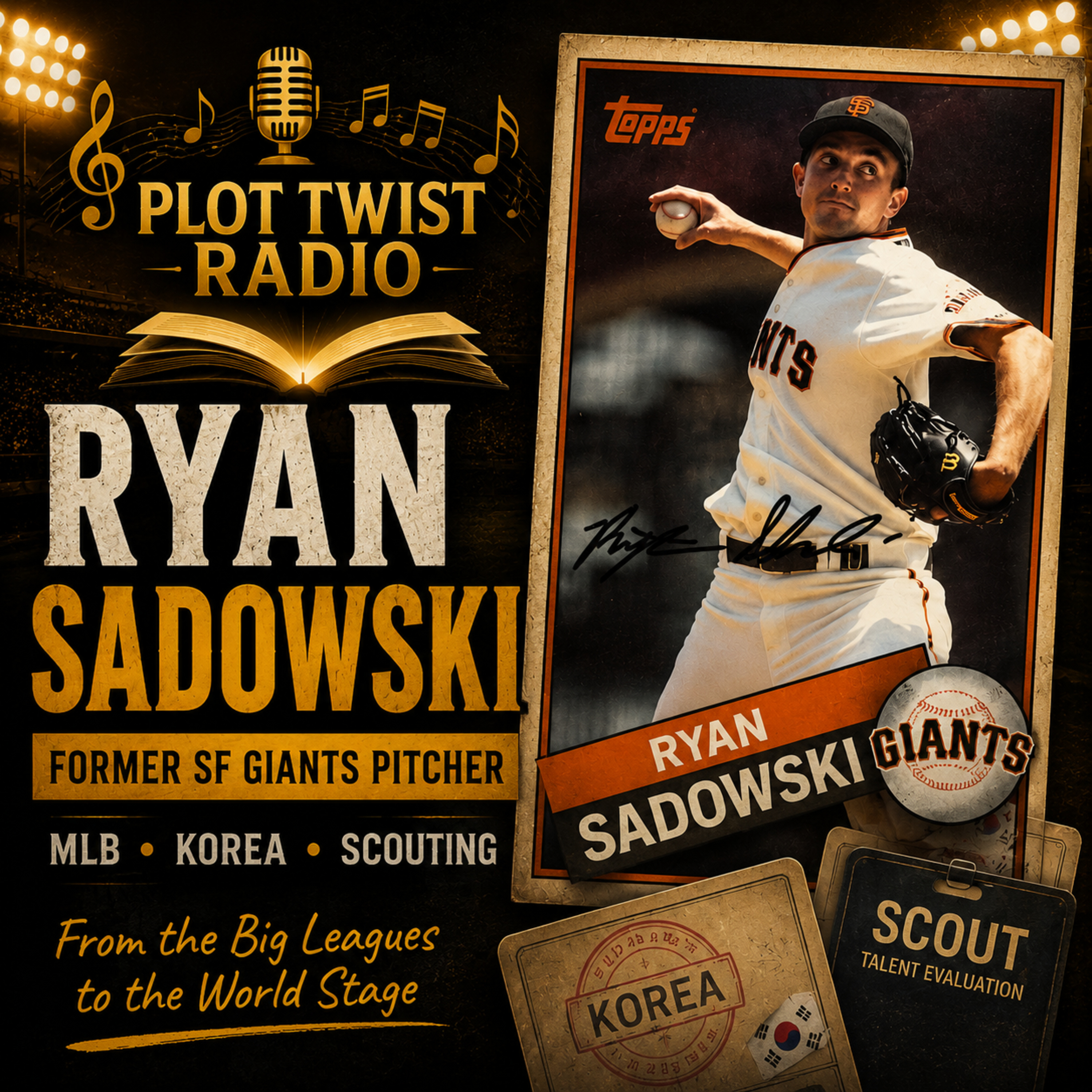 Former SF Giants Pitcher Ryan Sadowski on Scouting, Korea & the Big Leagues episode artwork