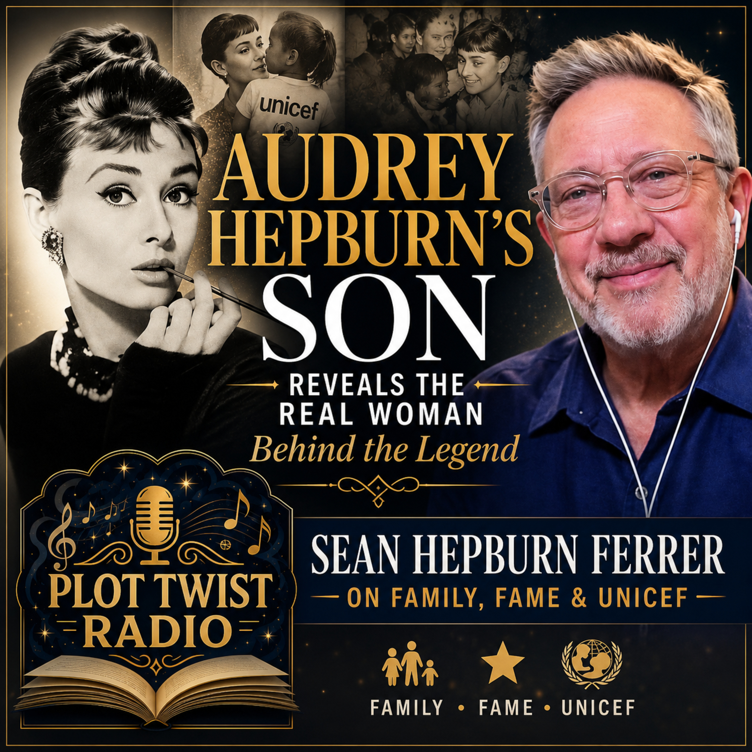Audrey Hepburn's Son Reveals the Real Woman Behind the Legend: Sean Hepburn Ferrer on Family, Fame & UNICEF episode artwork
