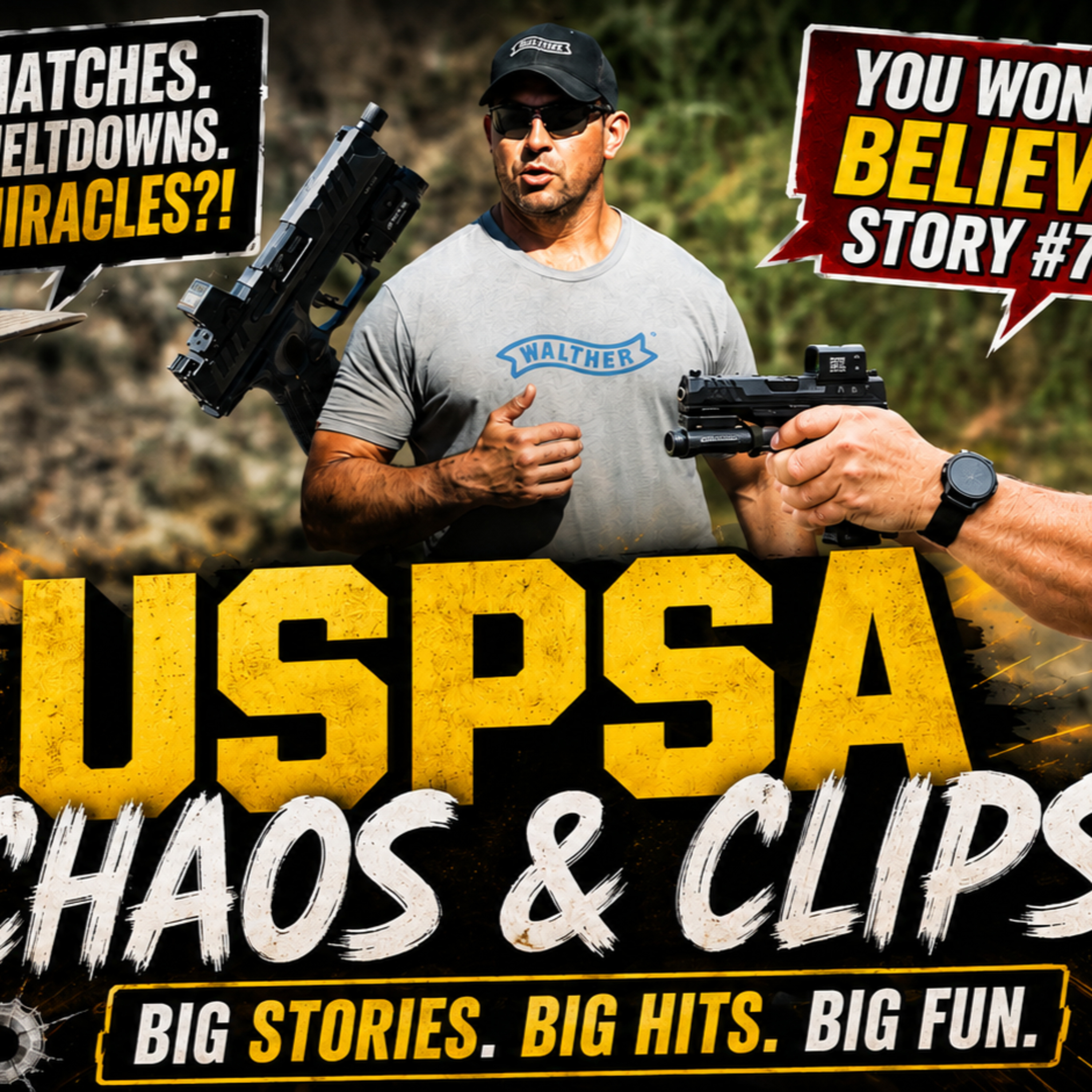 USPSA CHAOS: Our Craziest Match Stories | EP.14 episode artwork