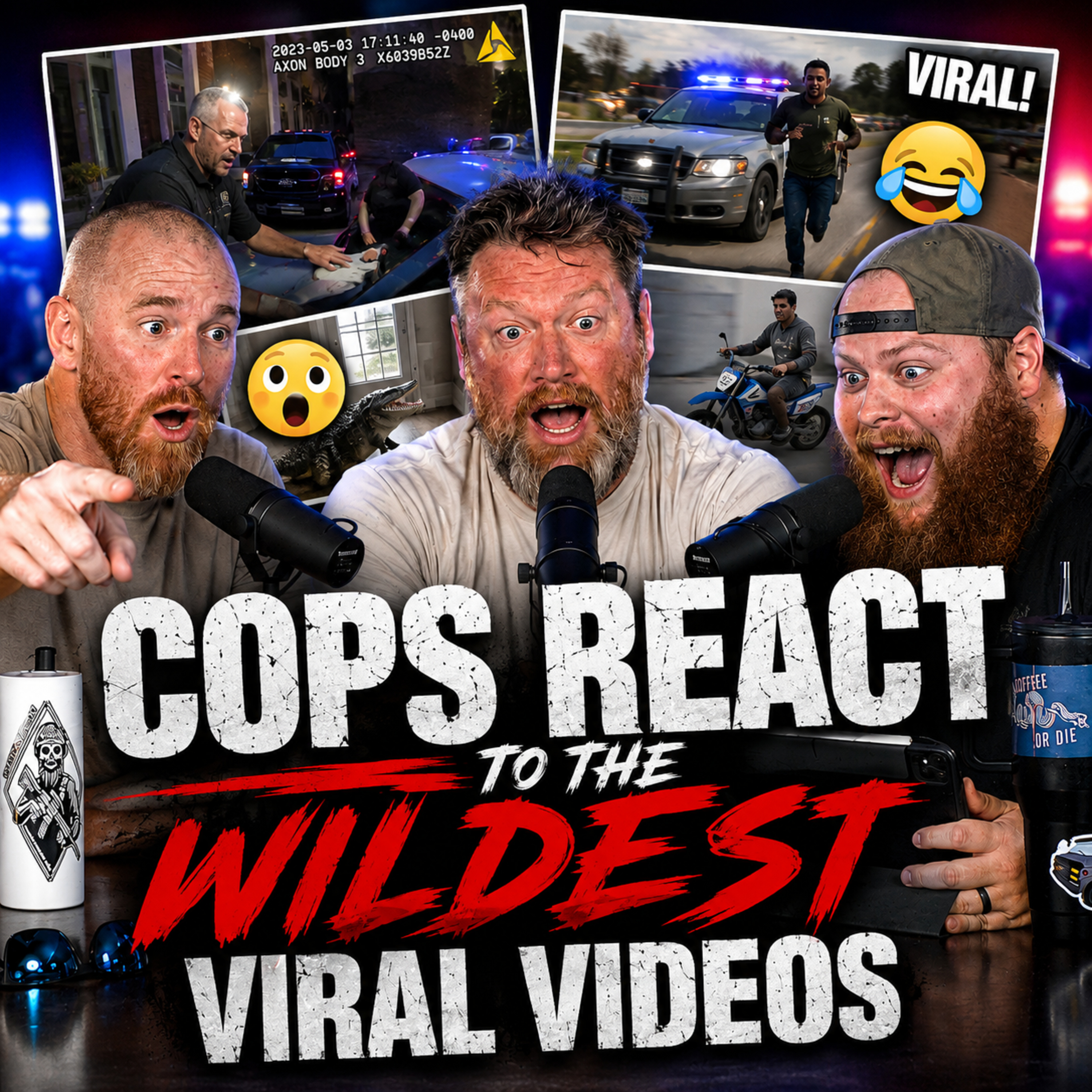 Cops React to the WILDEST Viral Videos | EP 16 episode artwork