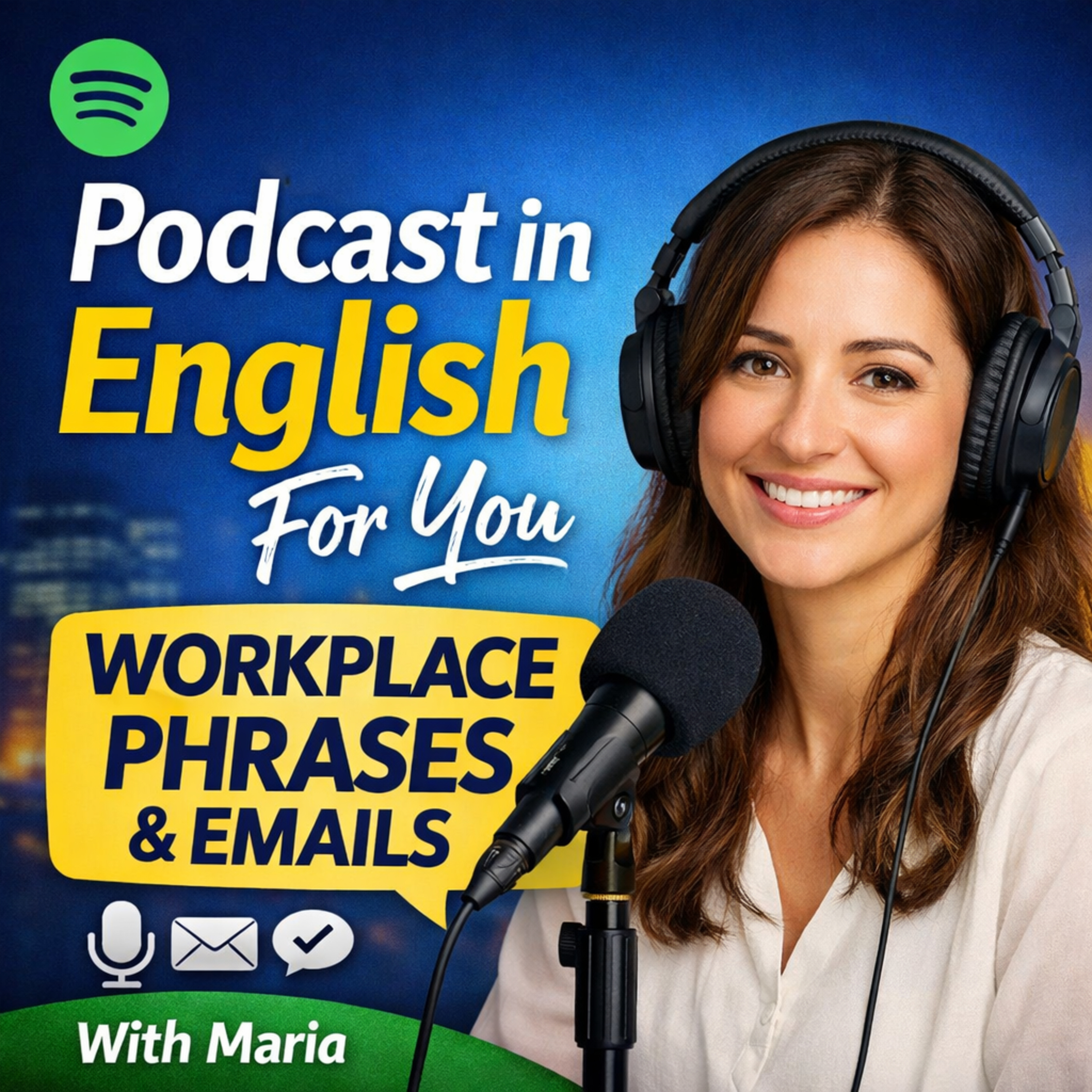 Phrases for Communicating at Work in English – polite language for meetings and emails| English for beginners | Learn english fast | Practice english dailySlow English with Maria