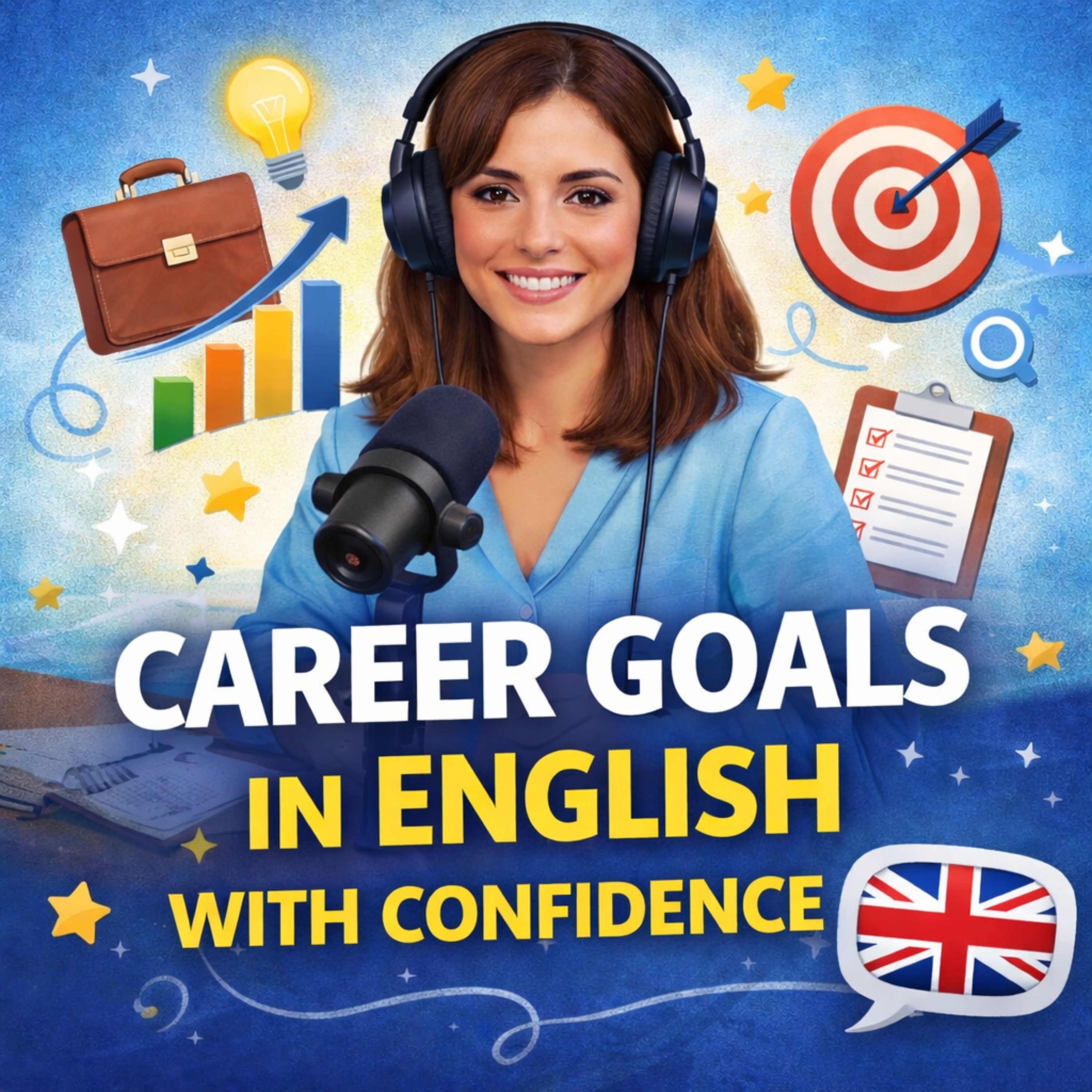 How to Explain Your Career Goals in English | Slow English for Confidence at Work | English for beginners | Learn english fast | Practice english dailySlow English with Maria