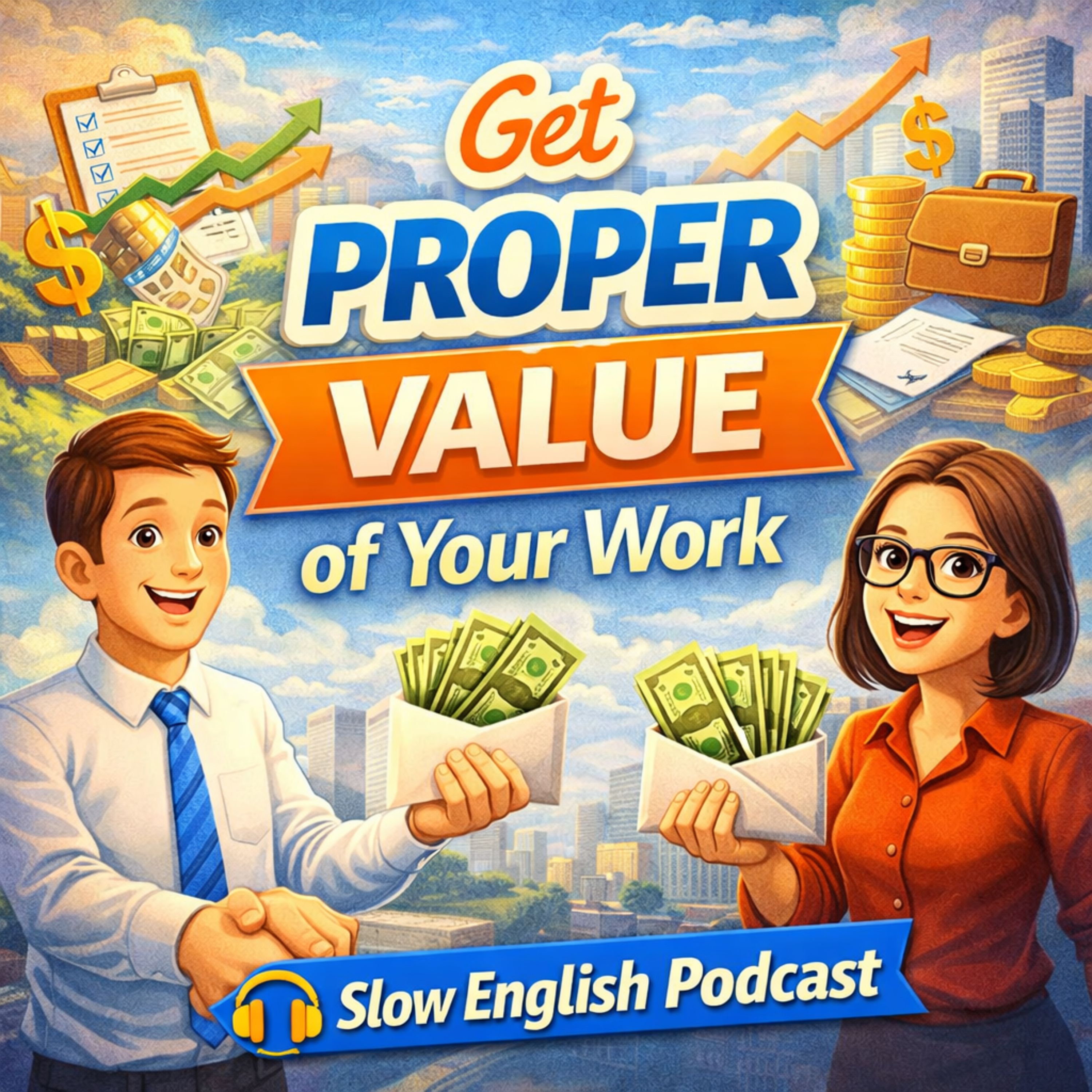 How to Price Your Work With Self Respect and Clarity with Gentle, Clear Guidance from Maria on Podcast in English For You Best Podcast for English learners | Slow English | Best for beginners