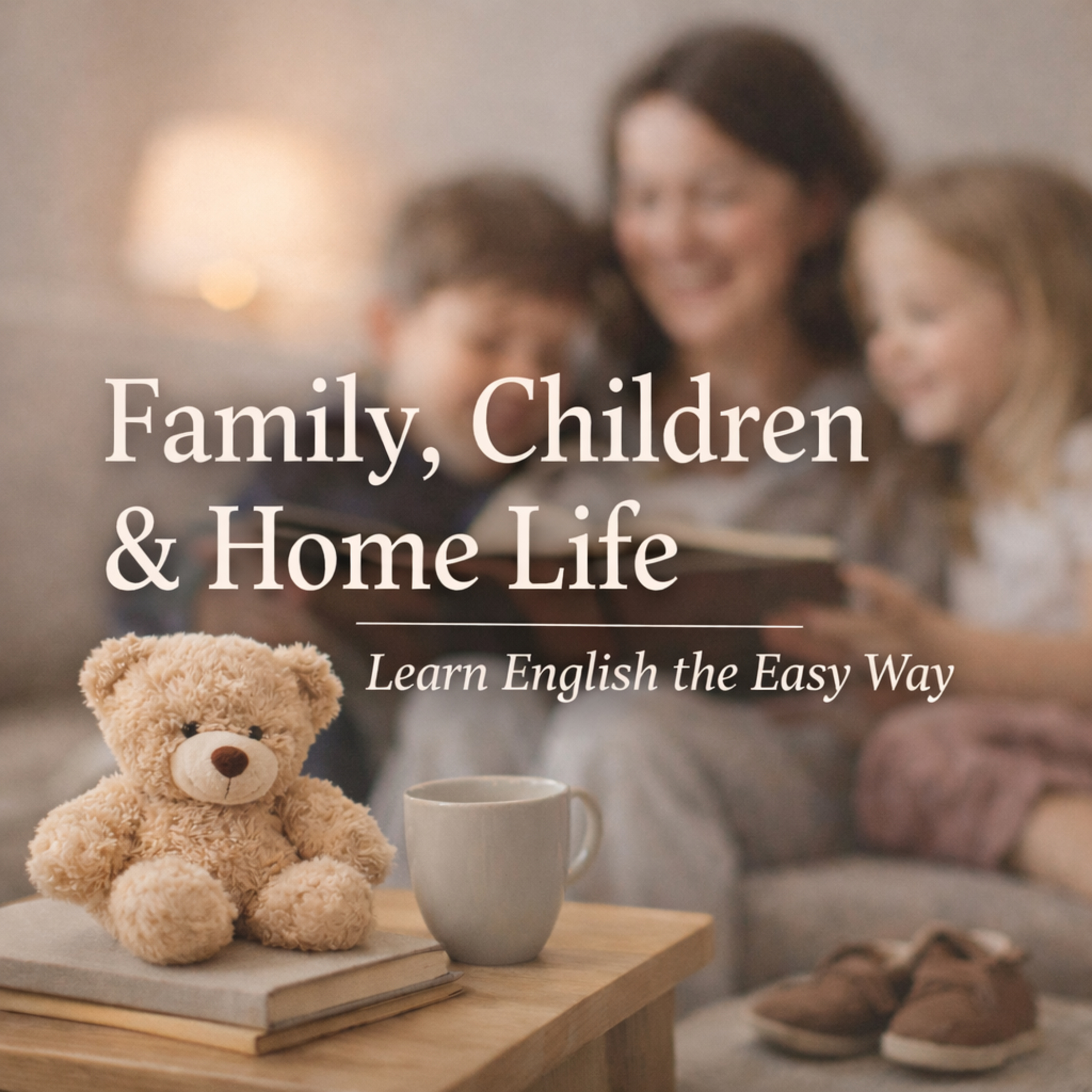 Family Life in English Talking About Children, Home & Daily Routine Slow English Podcast for