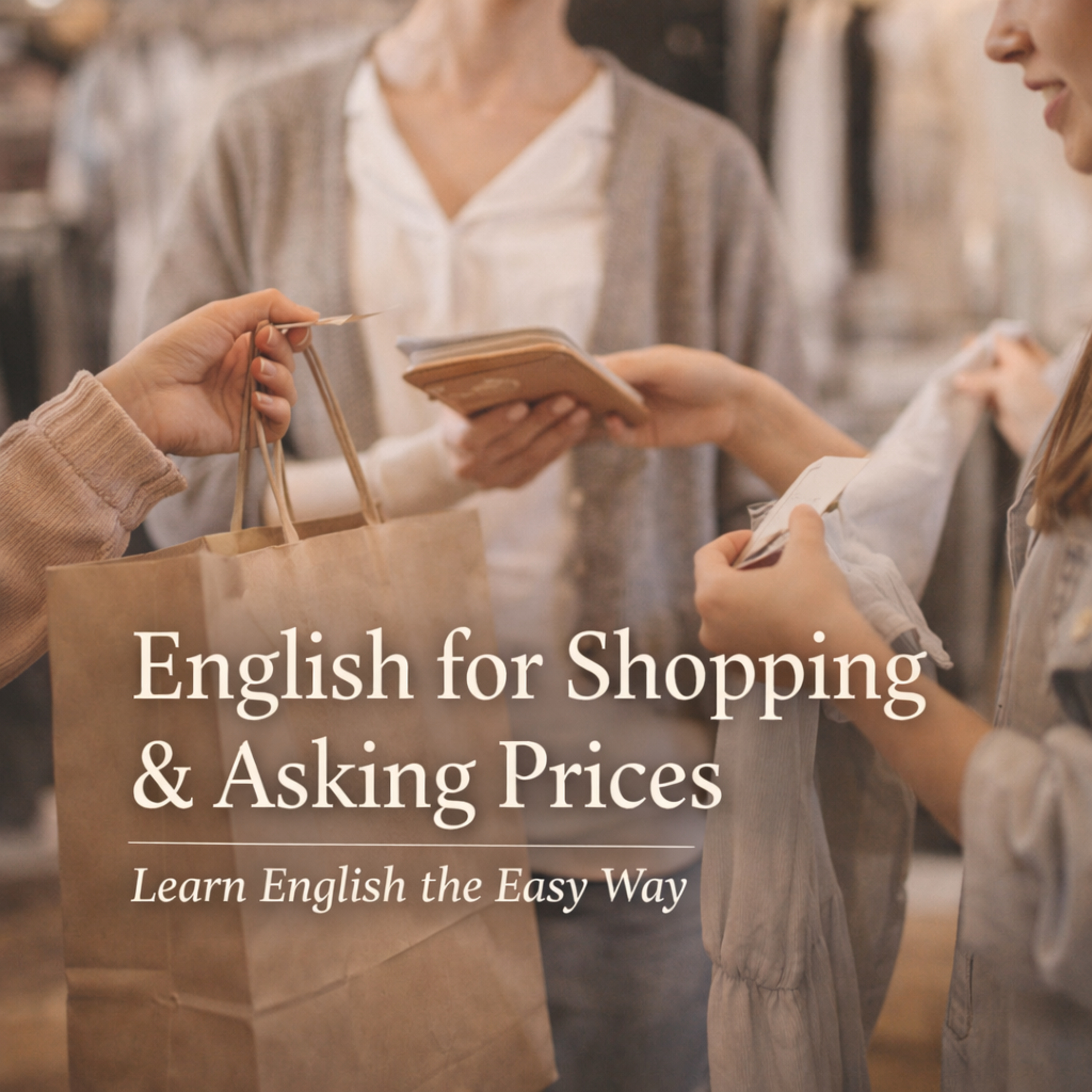 English for Shopping | Asking Prices in English | Daily Conversation Practice | Slow English Podcast