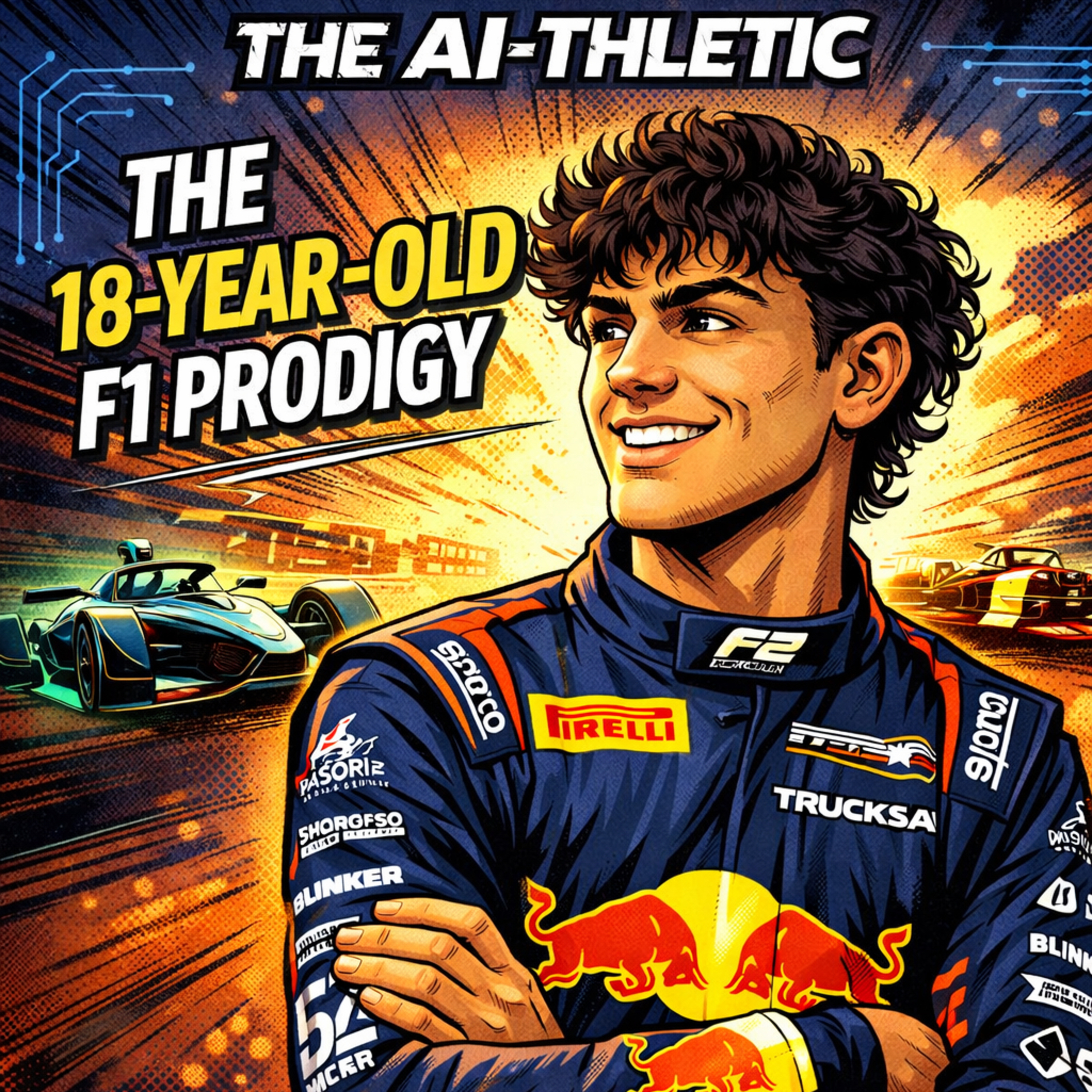 Podcast artwork for The 18-Year-Old F1 Prodigy: Arvid Lindblad's Red Bull Rise | Deep Dive | The AI-thletic