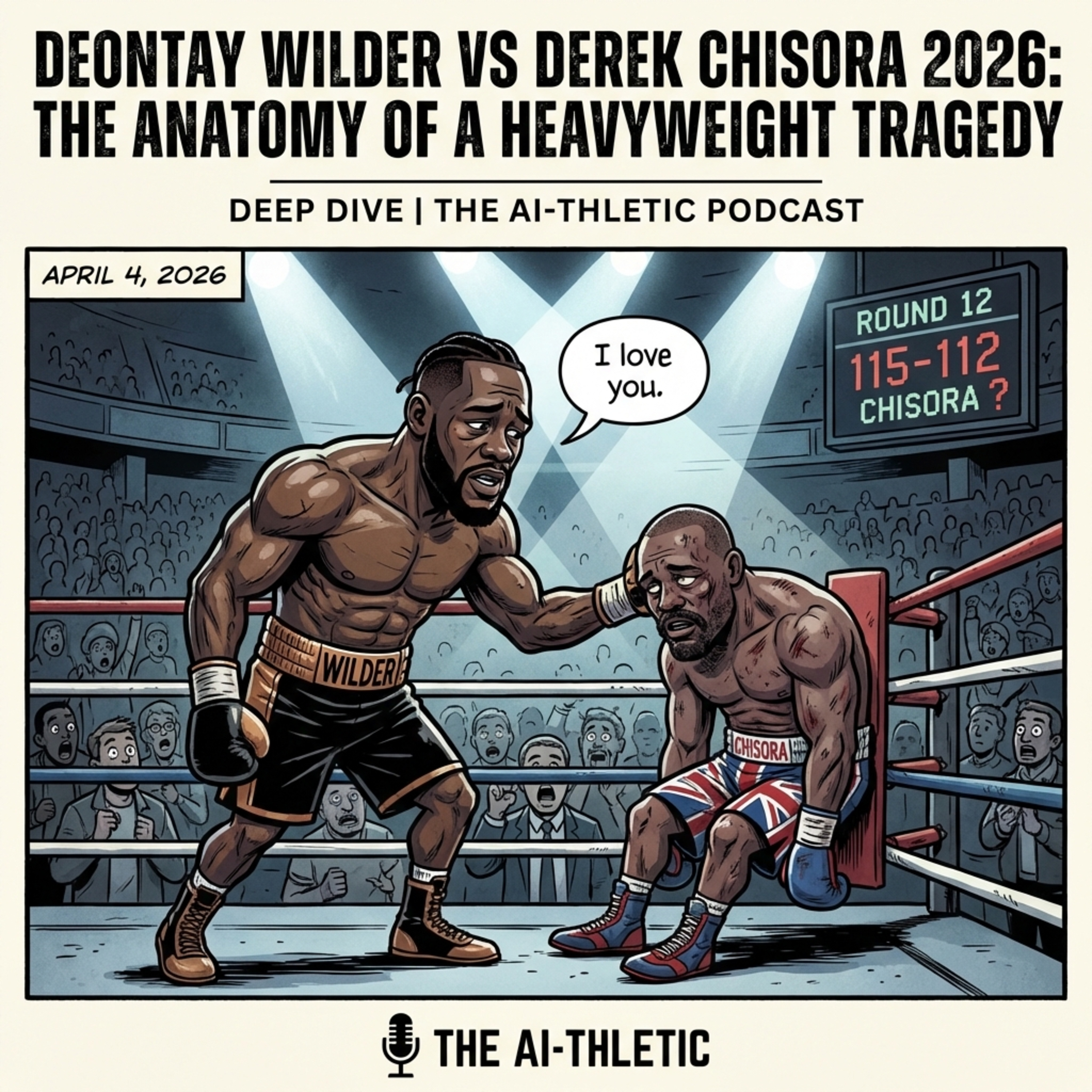 Podcast artwork for Deontay Wilder vs Derek Chisora: The Anatomy of a Heavyweight Tragedy | Deep Dive | The AI-thletic