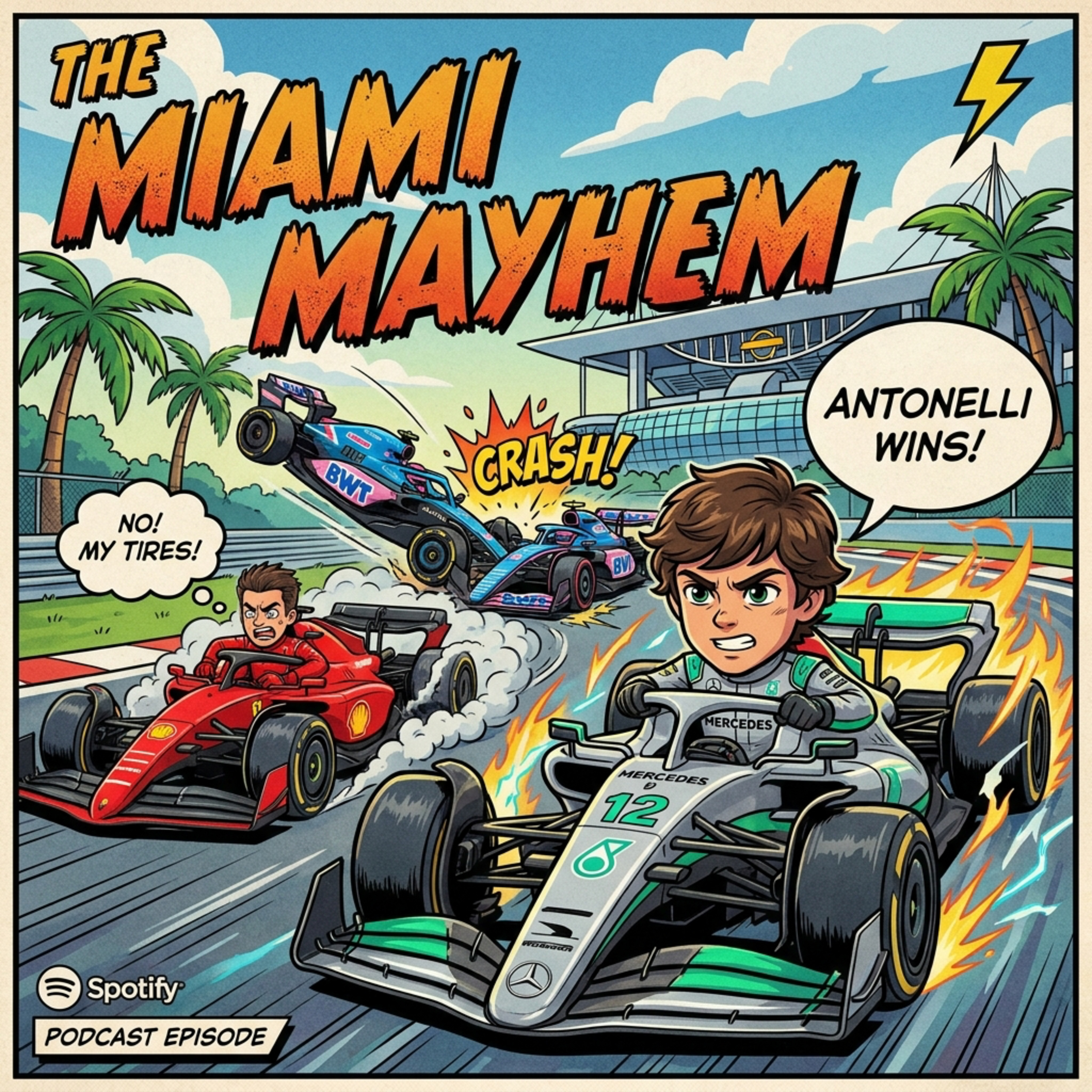 Miami Grand Prix 2026 Deep Dive: Antonelli's Masterclass The AI-thletic episode artwork
