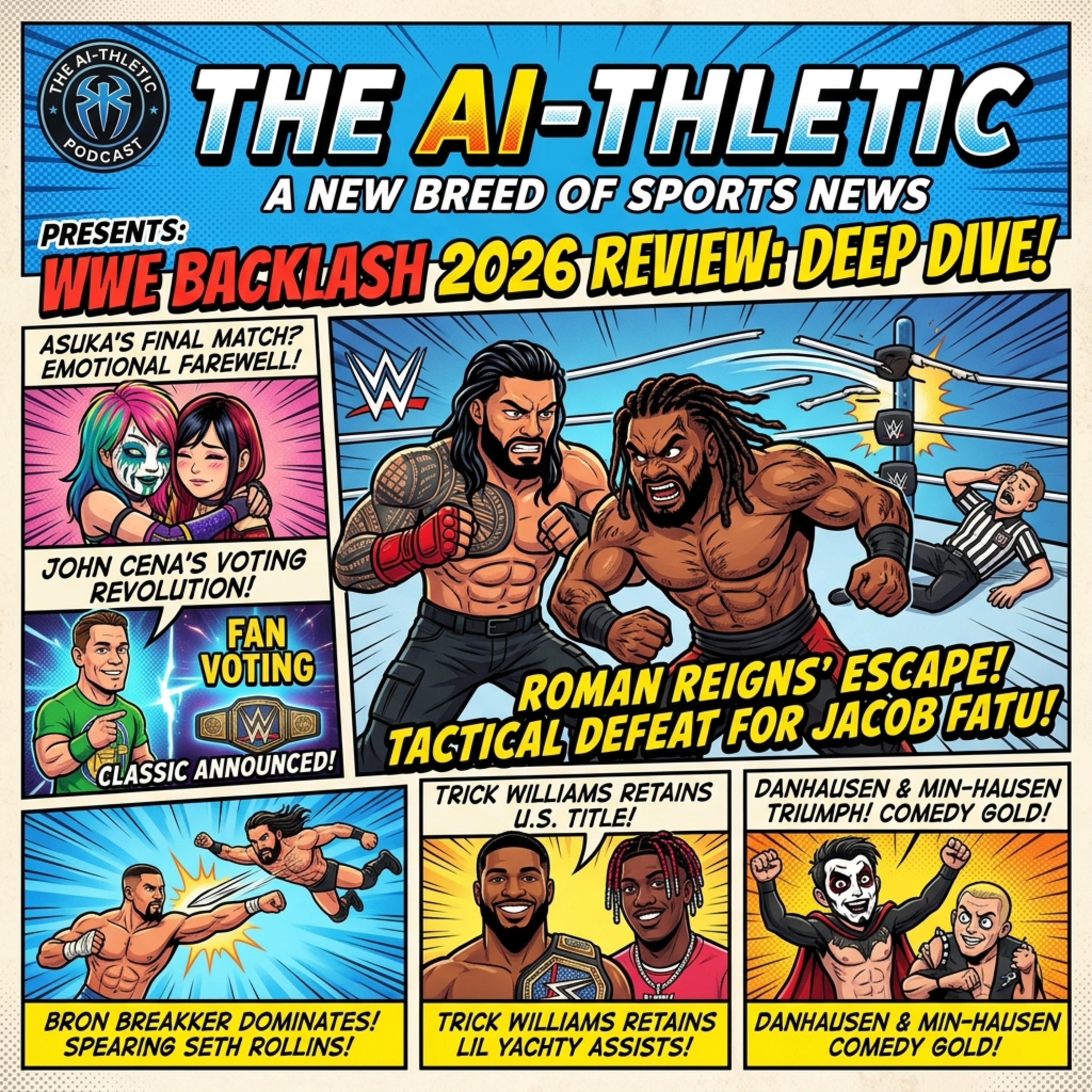 WWE Backlash 2026 Review: Deep Dive | The AI-thletic episode artwork