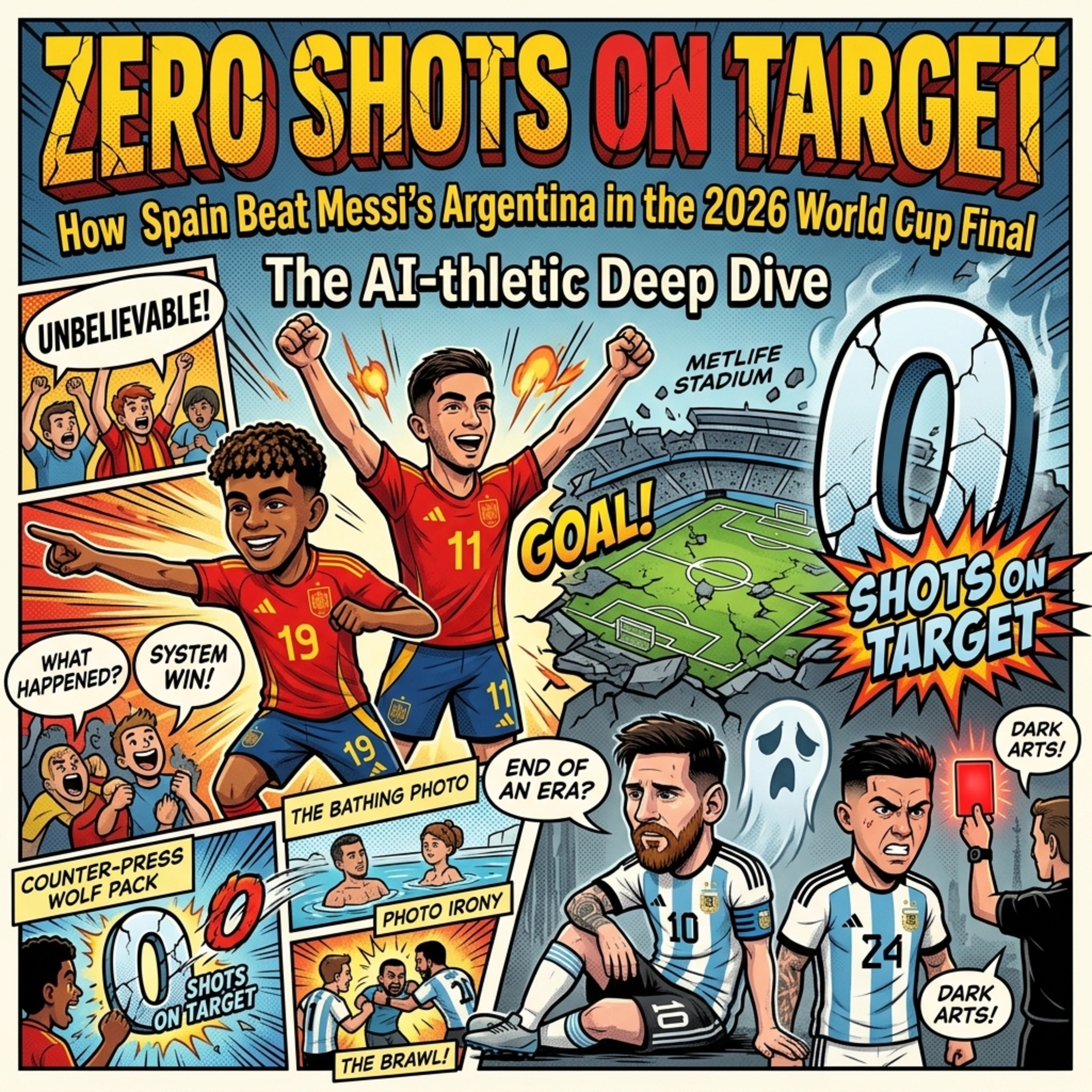 Zero Shots on Target: How Spain Beat Messi's Argentina in the 2026 World Cup Final Deep Dive  episode artwork