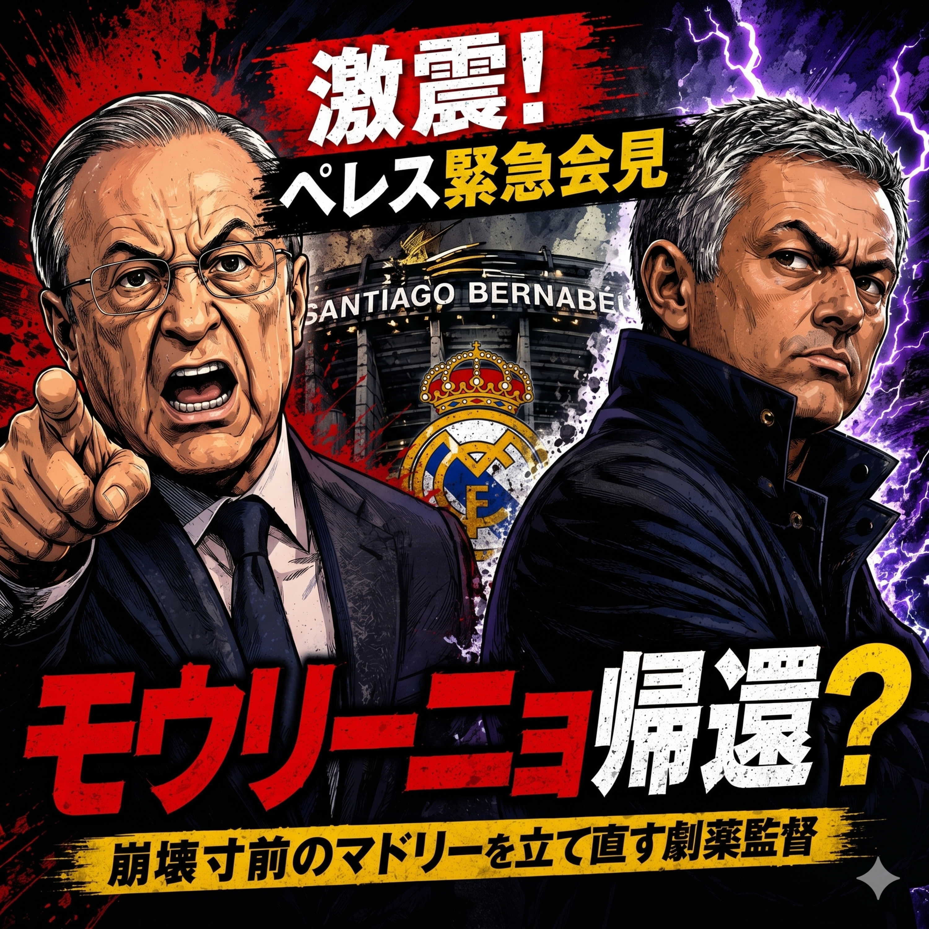 ペレス衝撃の記者会見と新監督はモウリーニョ？クラシコでの敗北から息をつく暇もないレアル・マドリードの1週間 episode artwork